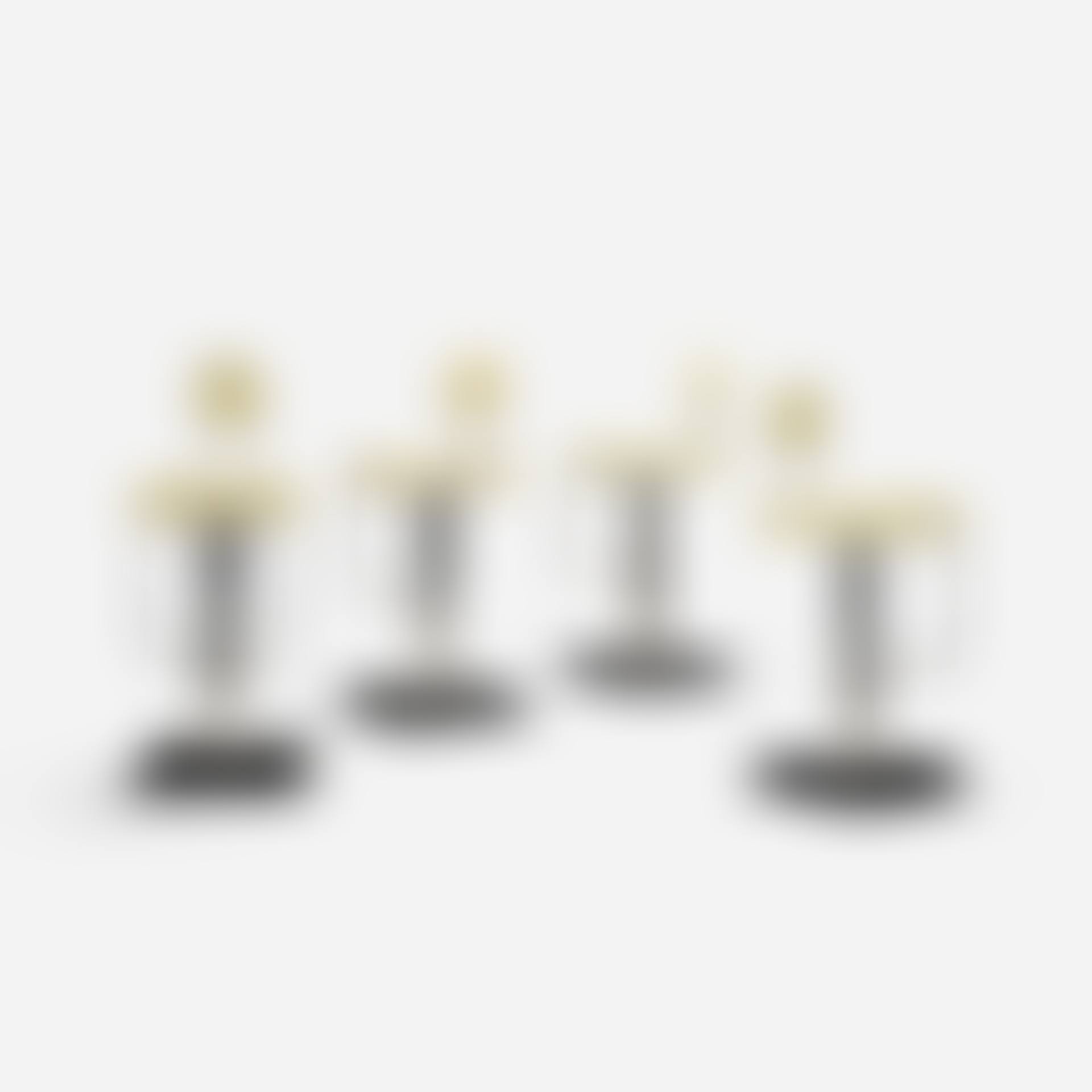 Birillo stools, set of four (preview)
