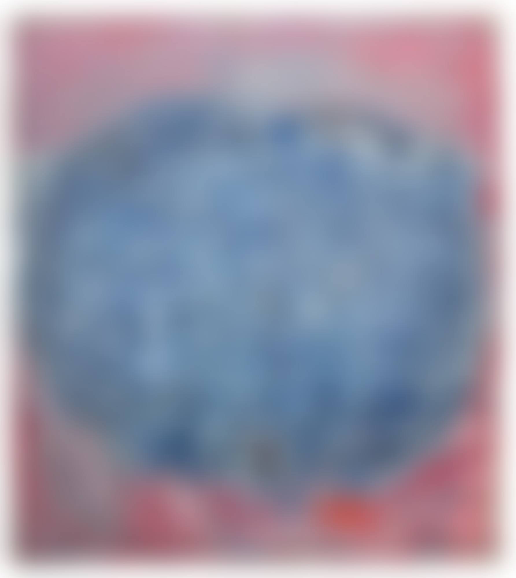 Forme bleue sur fond rose (preview)