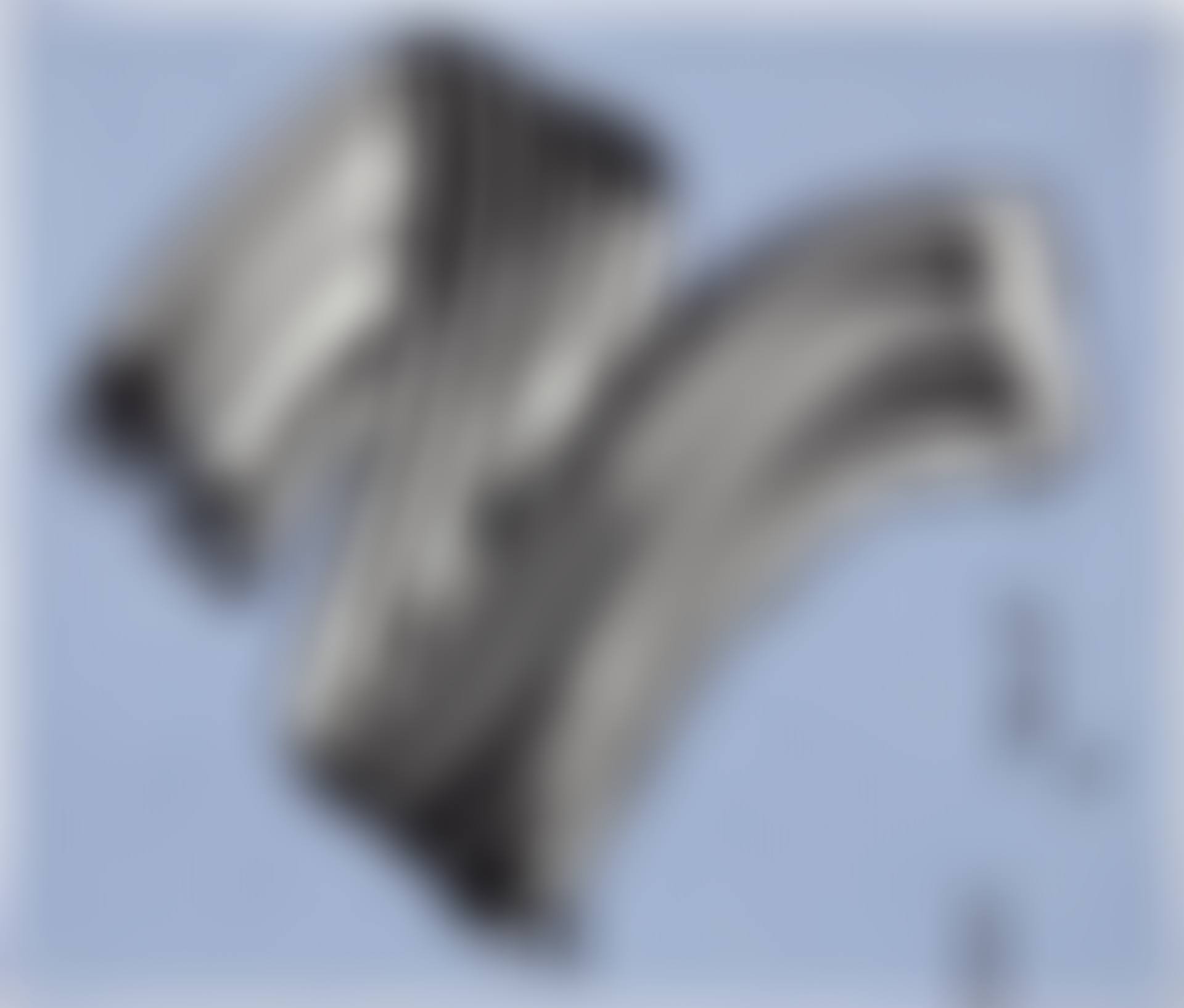 WHITE BRUSHSTROKE I  (preview)