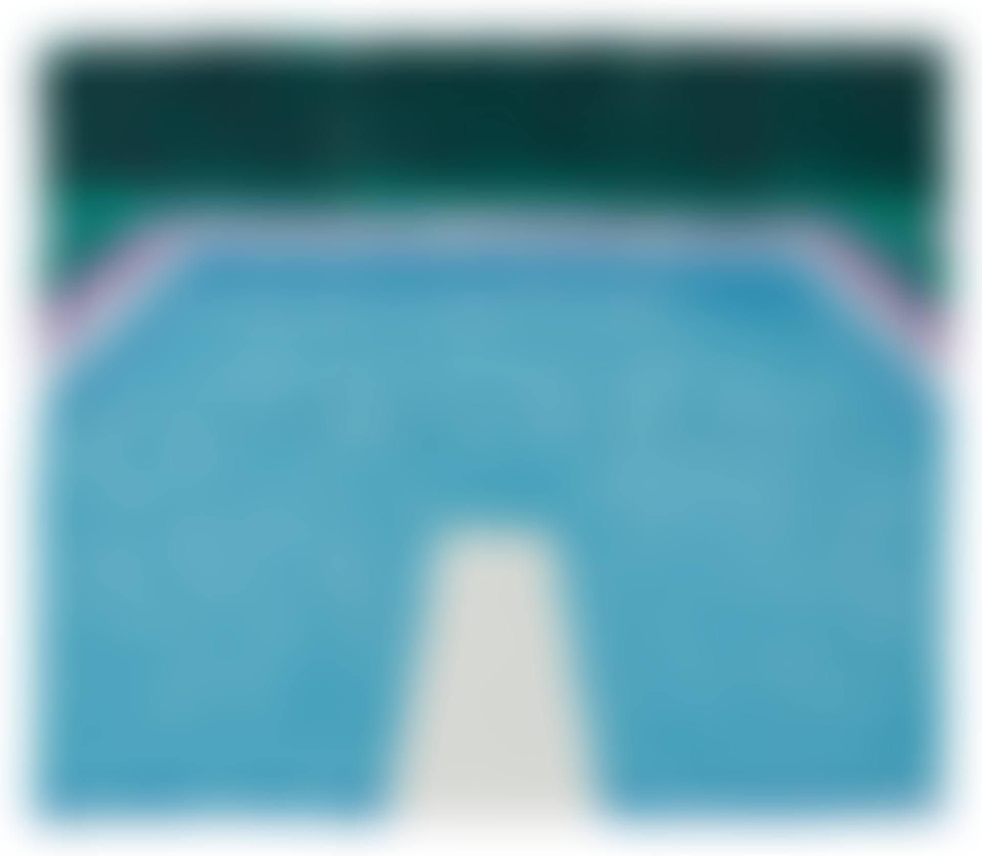 POOL ON A CLOUDY DAY WITH RAIN (PAPER POOL 22) (preview)
