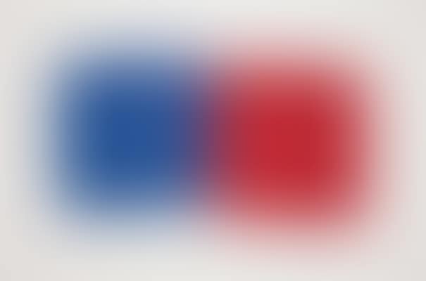 Dark Blue and Red, from Suite of Twenty-Seven Color Lithographs (preview)