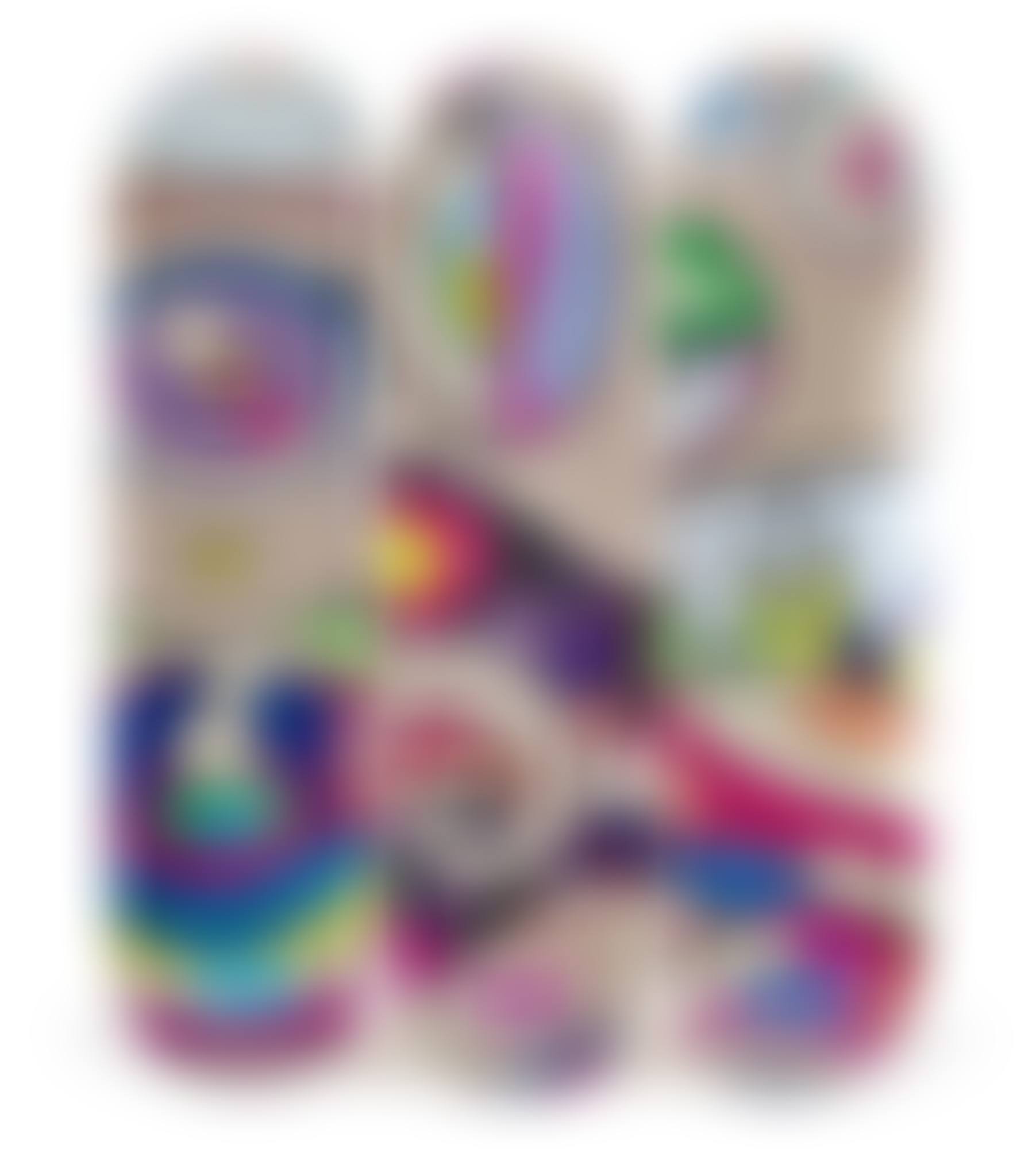 DOBTOPUS: EYES, MOUTH & FACE SKATEBOARD DECKS (SET OF THREE) (preview)