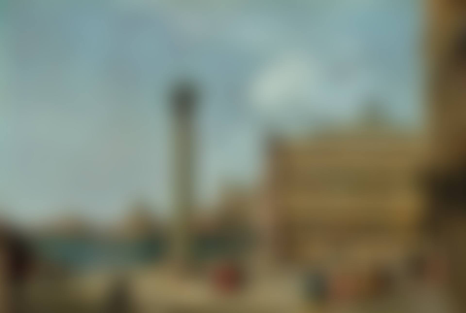 The Piazzetta, Venice, with the Libreria, the entrance to the Grand Canal with the Dogana and Santa Maria della Salute (preview)