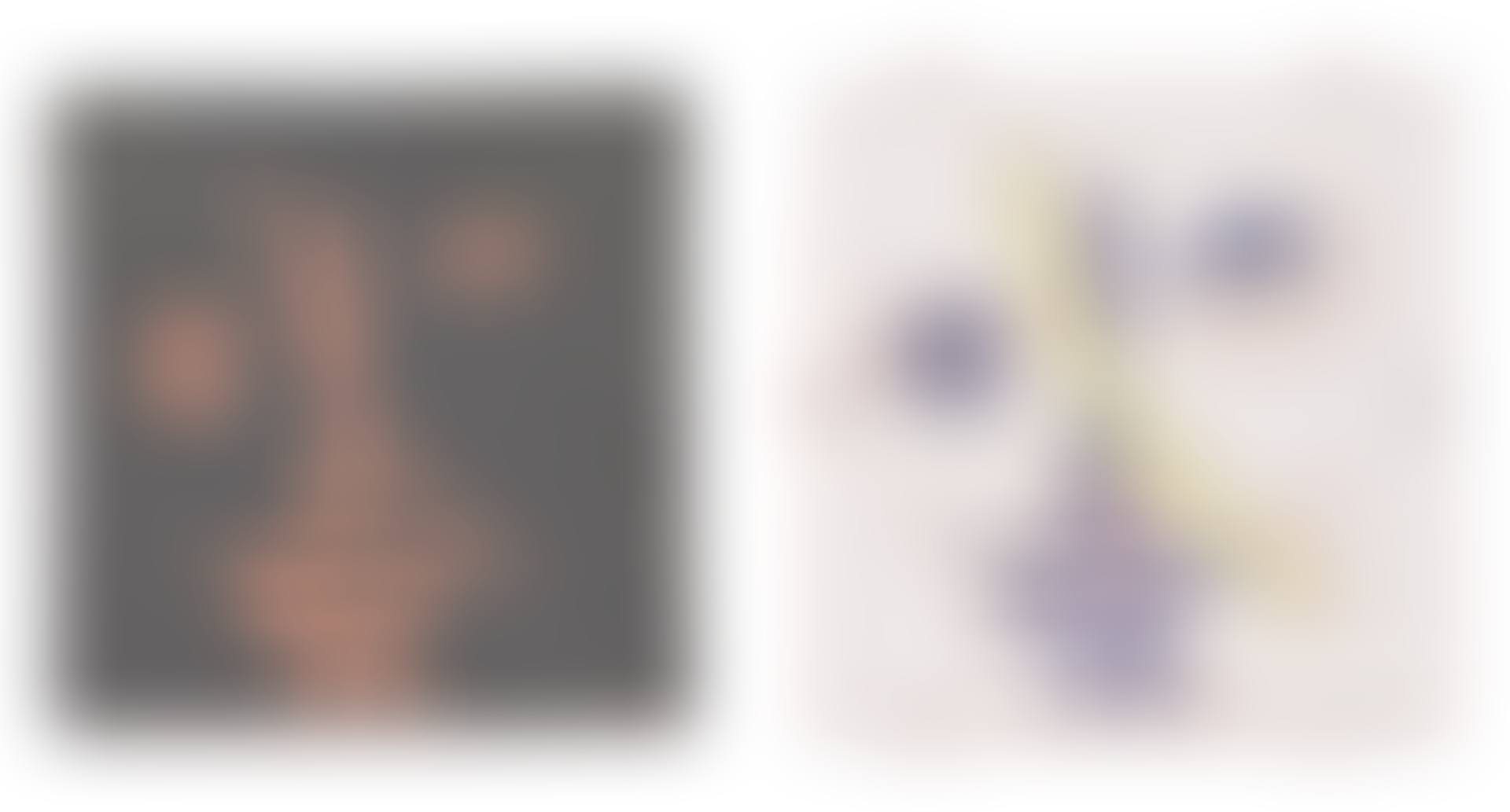 VISAGE AU TRAIT OBLIQUE (A. R. 588, 589) (preview)