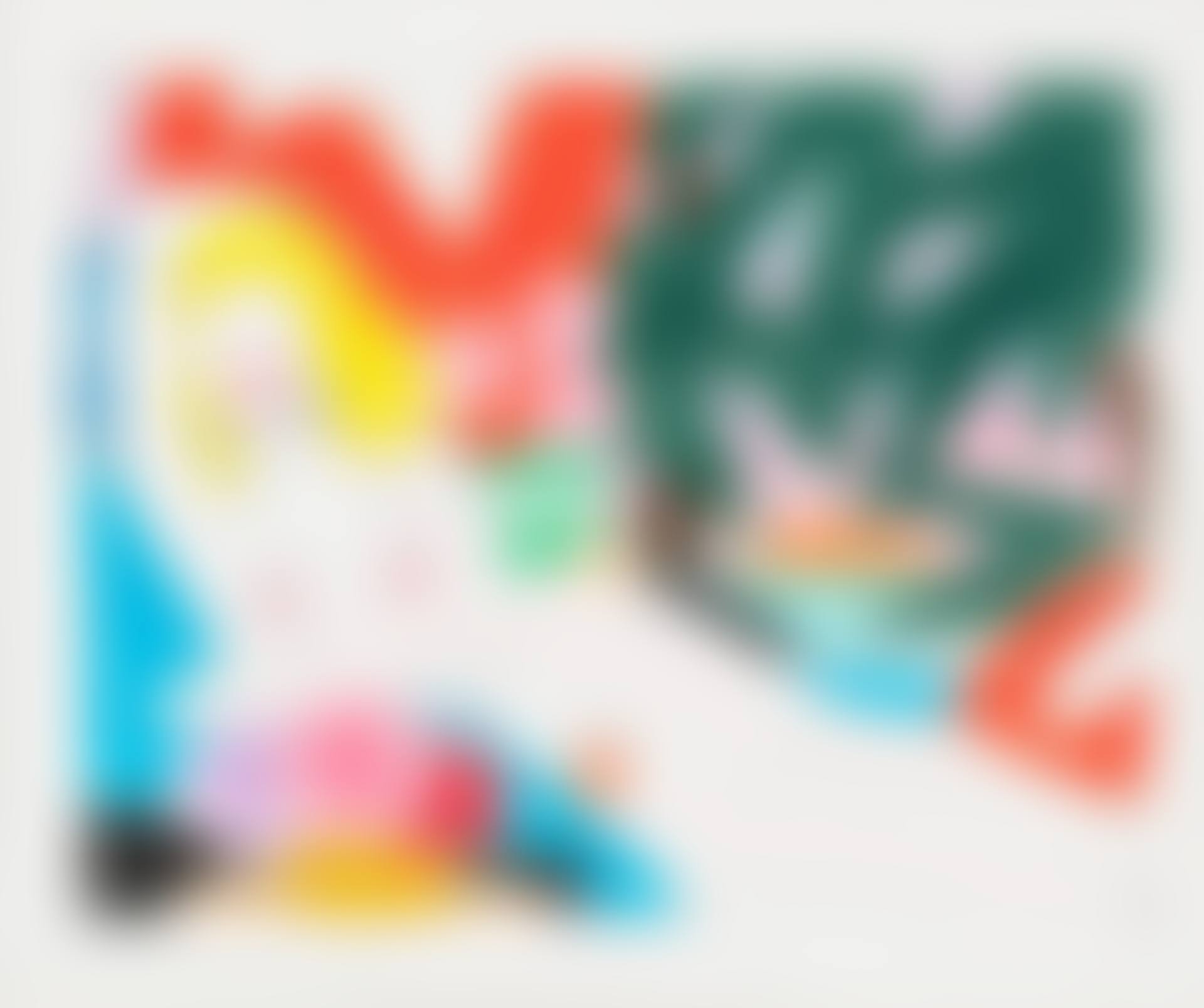 STUDY FOR SUNSET NUDE WITH PALMTREES (preview)