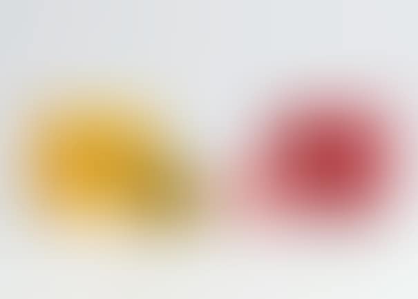 Two works: (i) Yellow Pumpkin; (ii) Red Pumpkin (preview)