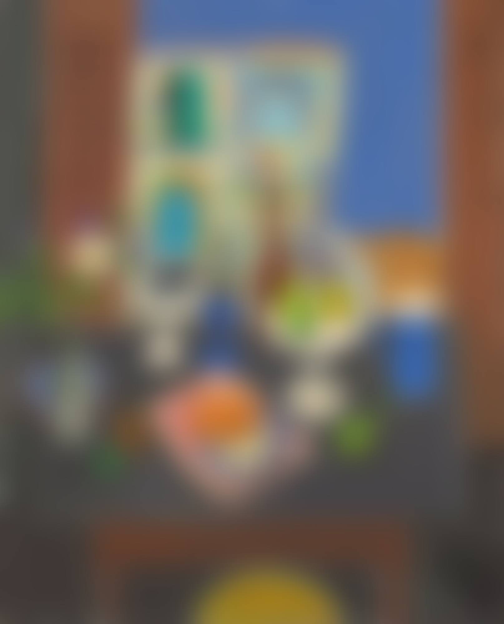 Still life with black cat (preview)
