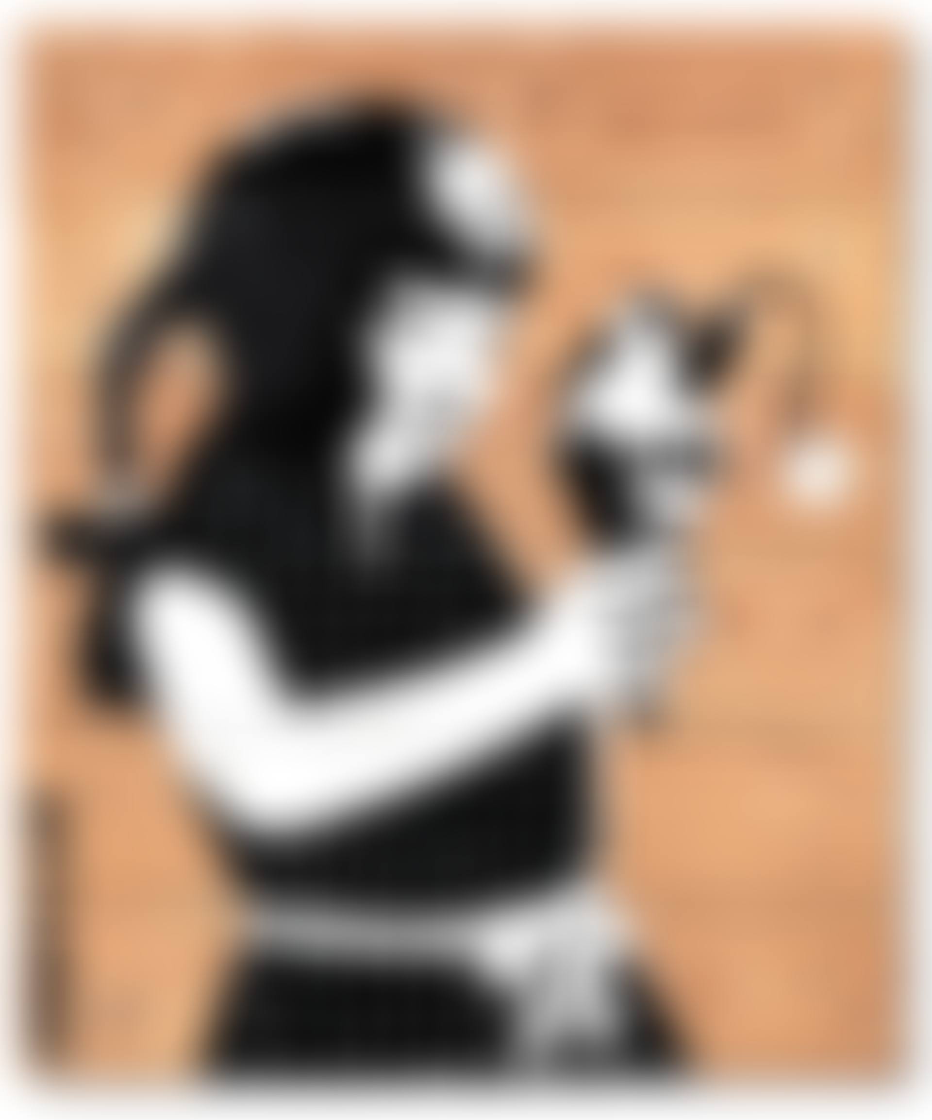 Girl With Ice Cream on Palette (preview)