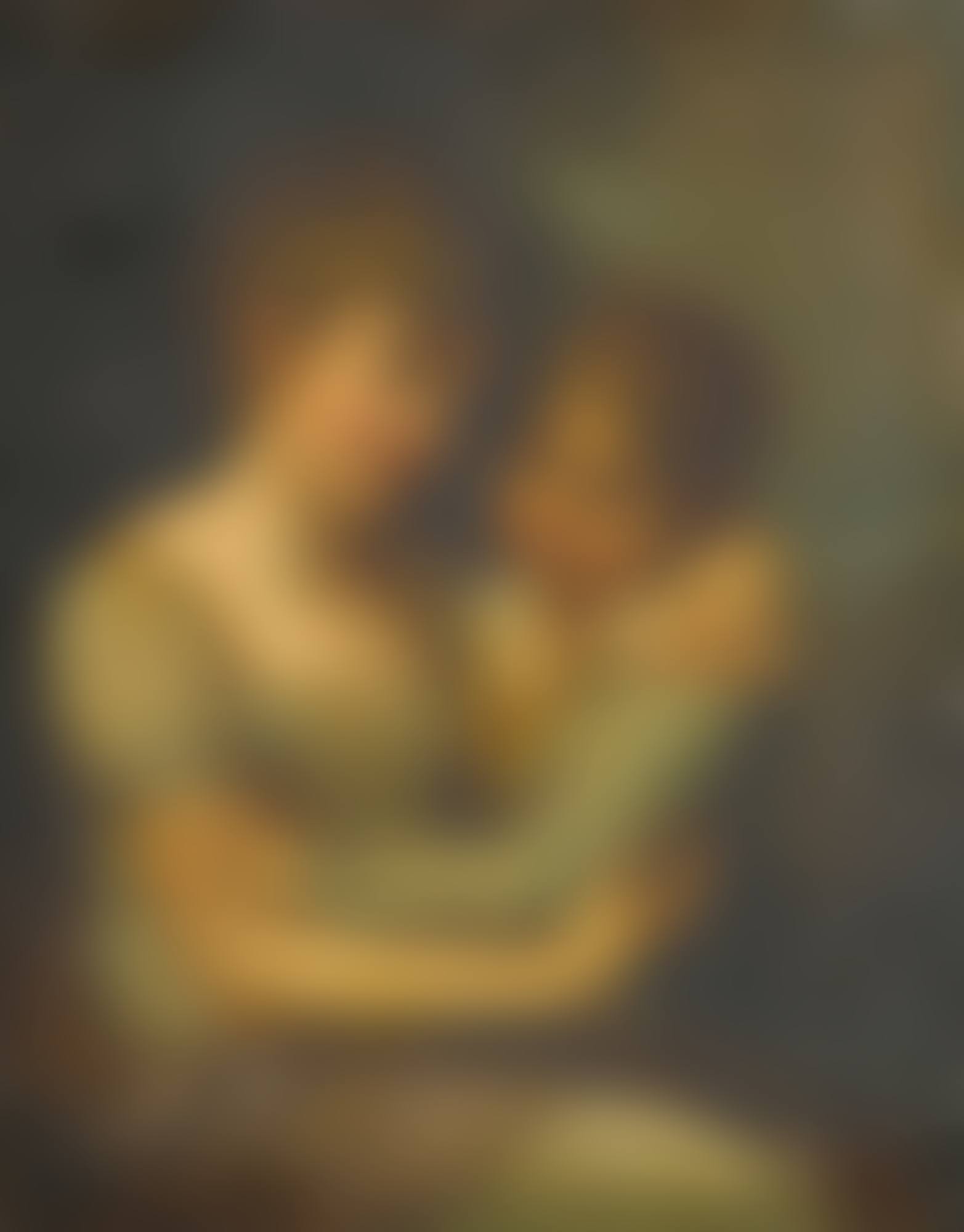 A GIRL AND BOY IN A LANDSCAPE (preview)