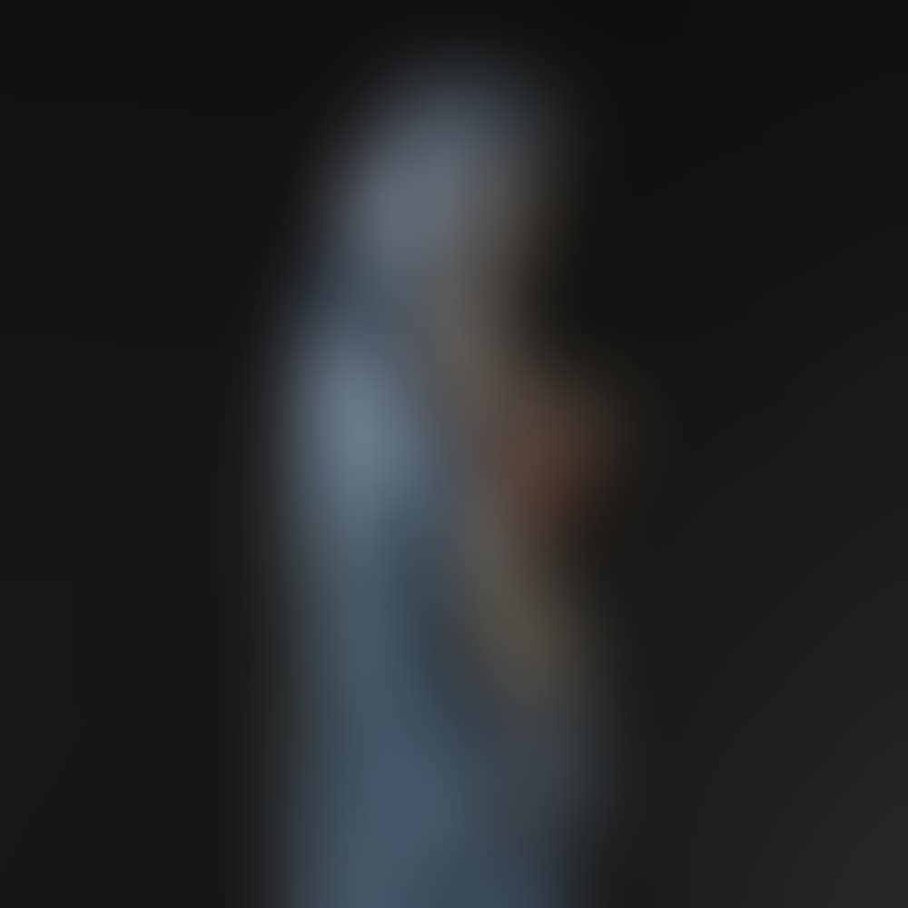 Virgin of Calvary Standing, she has her arms crossed in front of her chest (preview)