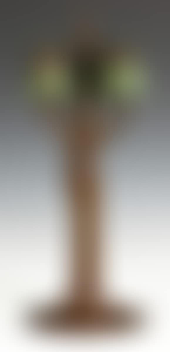 Bronze & Blown Glass 3 Arm Candelabra (preview)