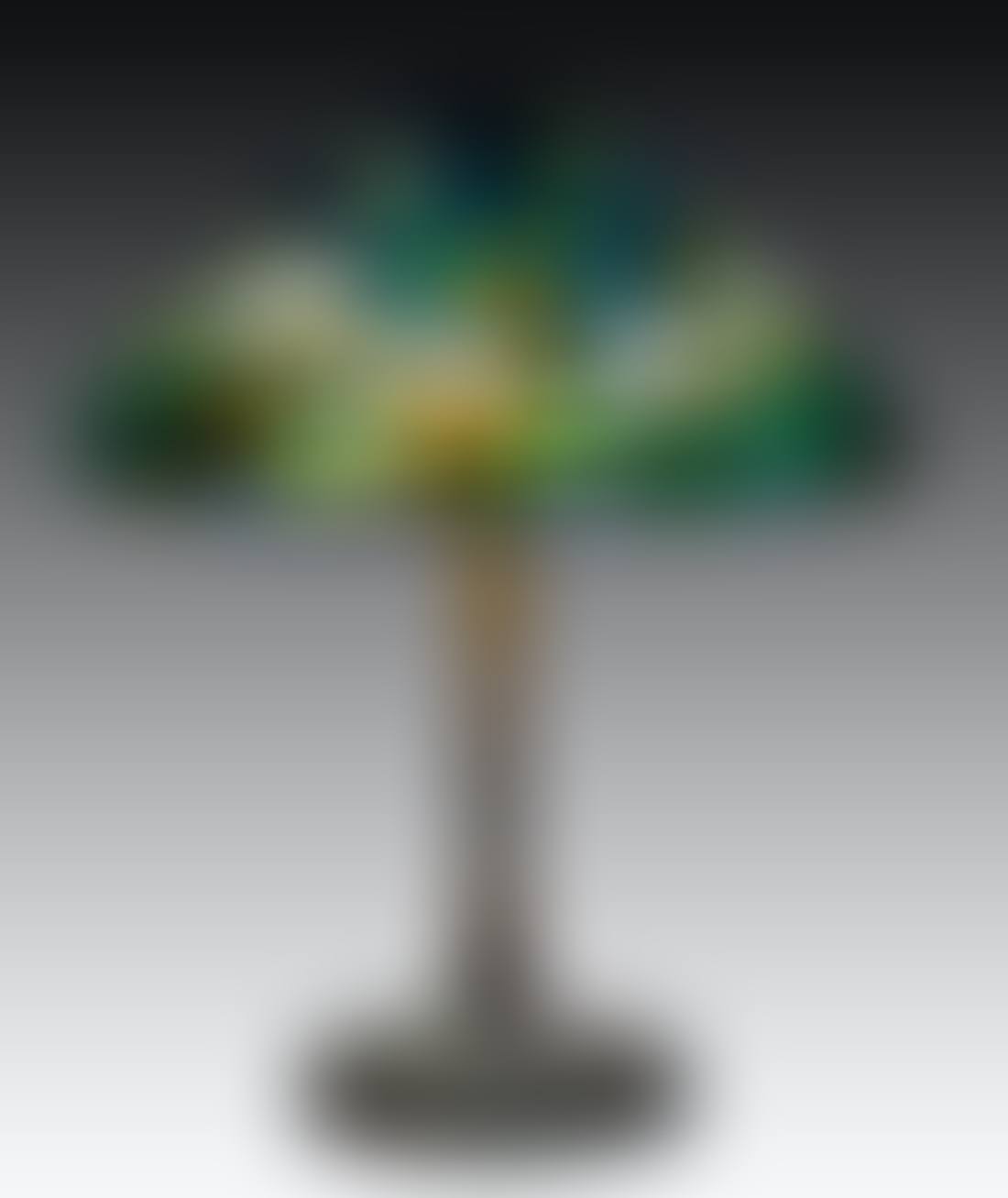 Rare Tiffany Studios, New York Pond Lily Table Lamp (preview)