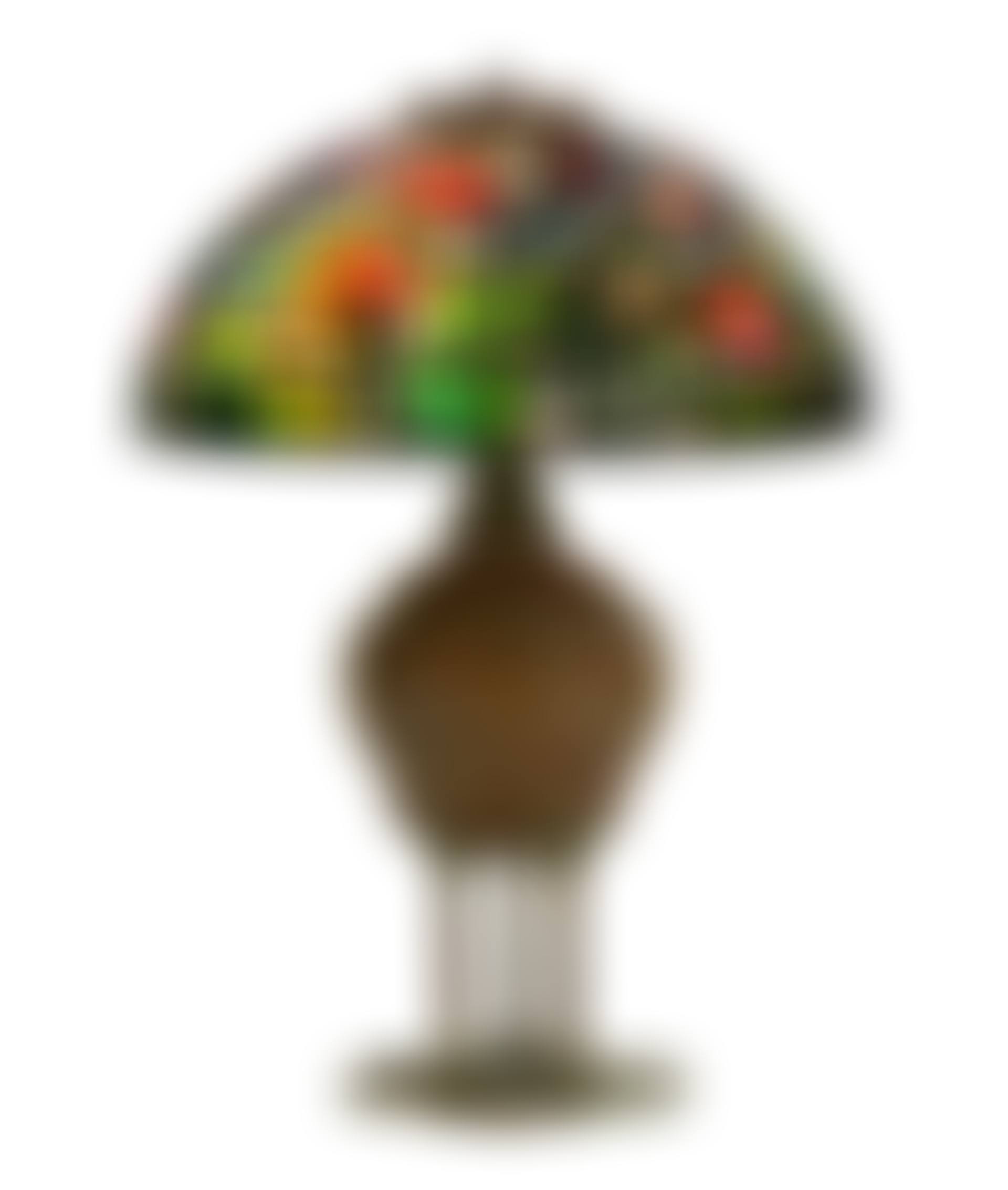 Rare Tiffany Studios, New York Tulip Table Lamp (preview)