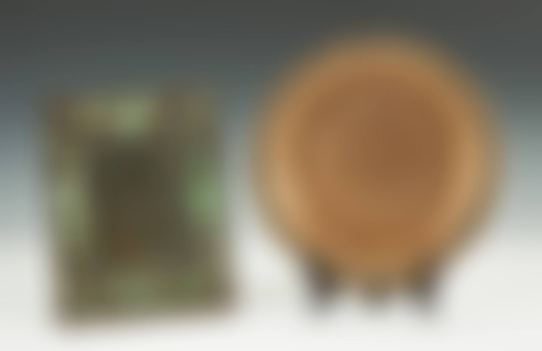 Bronze & Glass Frame - Grapevine Pattern (preview)