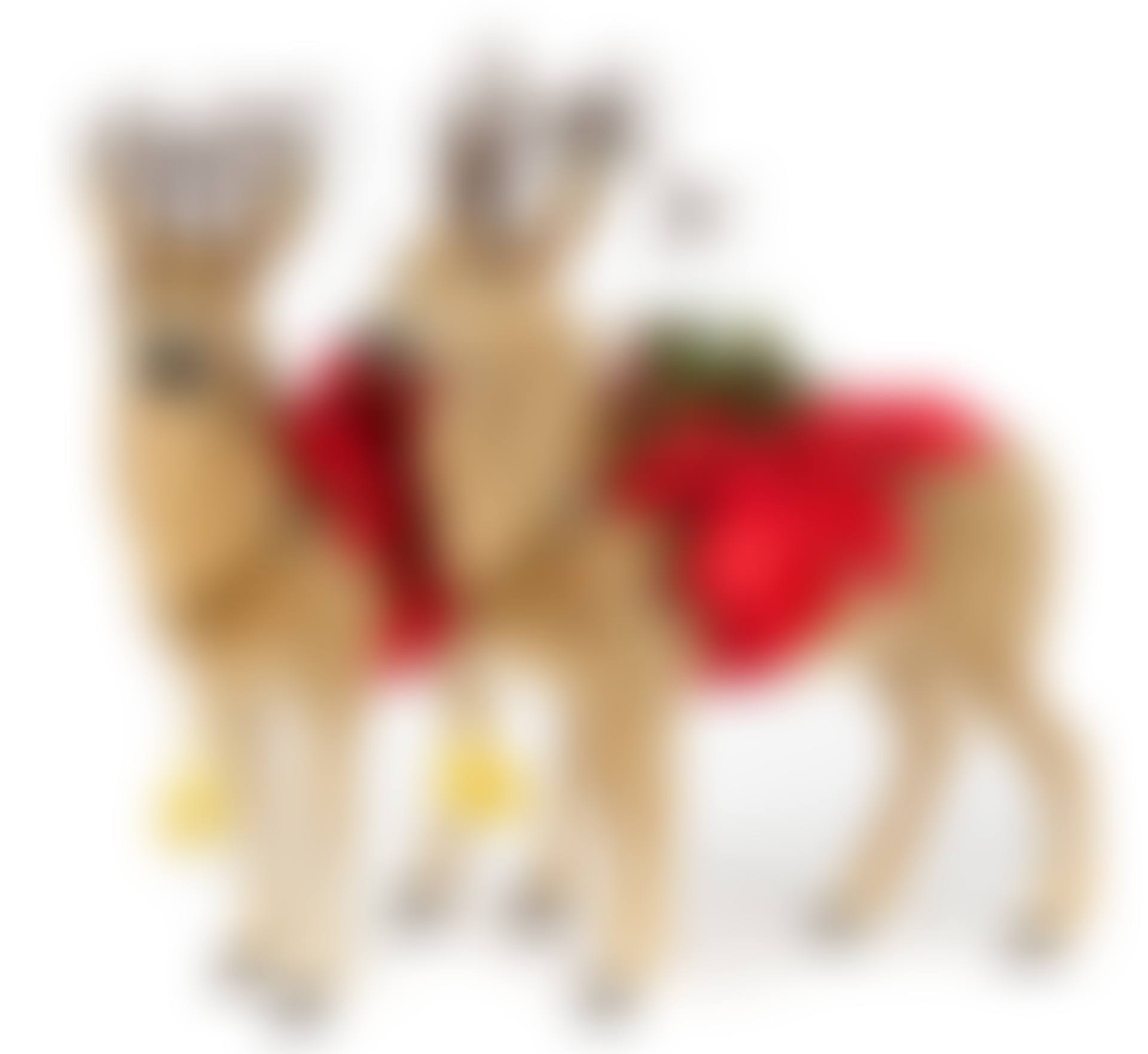 German Paper Mache and Cloth Reindeer Candy Containers (preview)