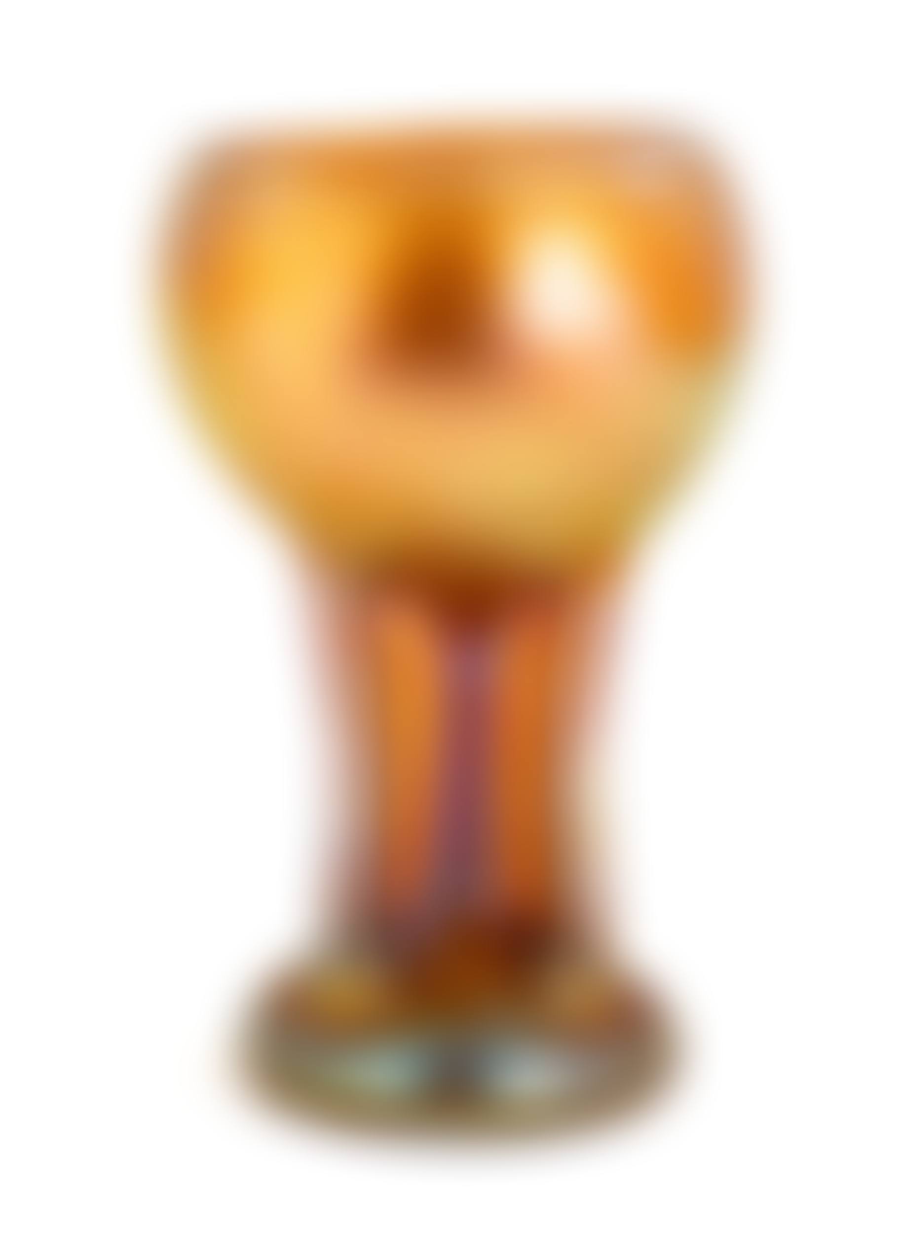 Large Steuben Gold Aurene Buttress Vase (preview)