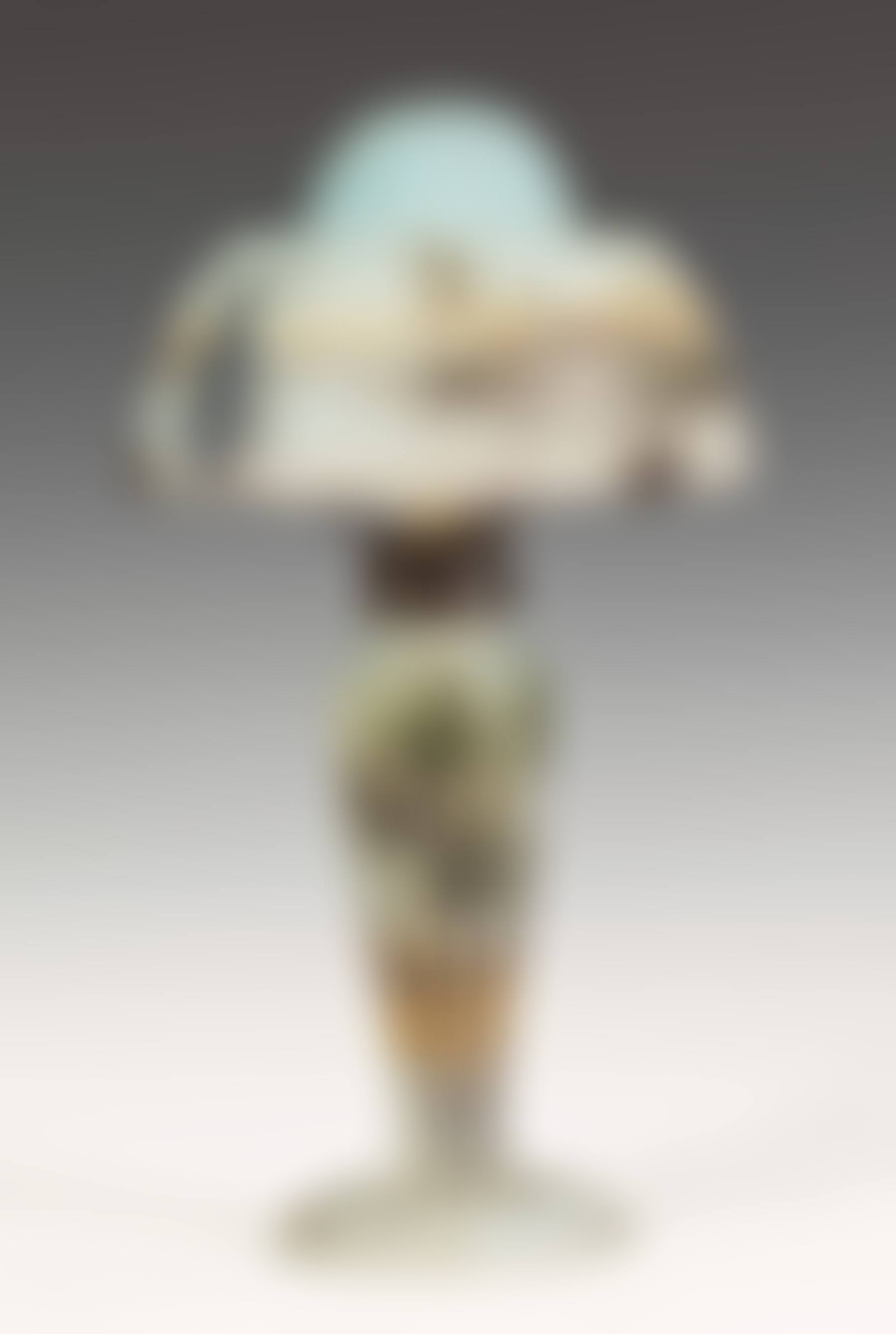 Fine Daum Nancy Lamp with Middle Eastern Seascape (preview)