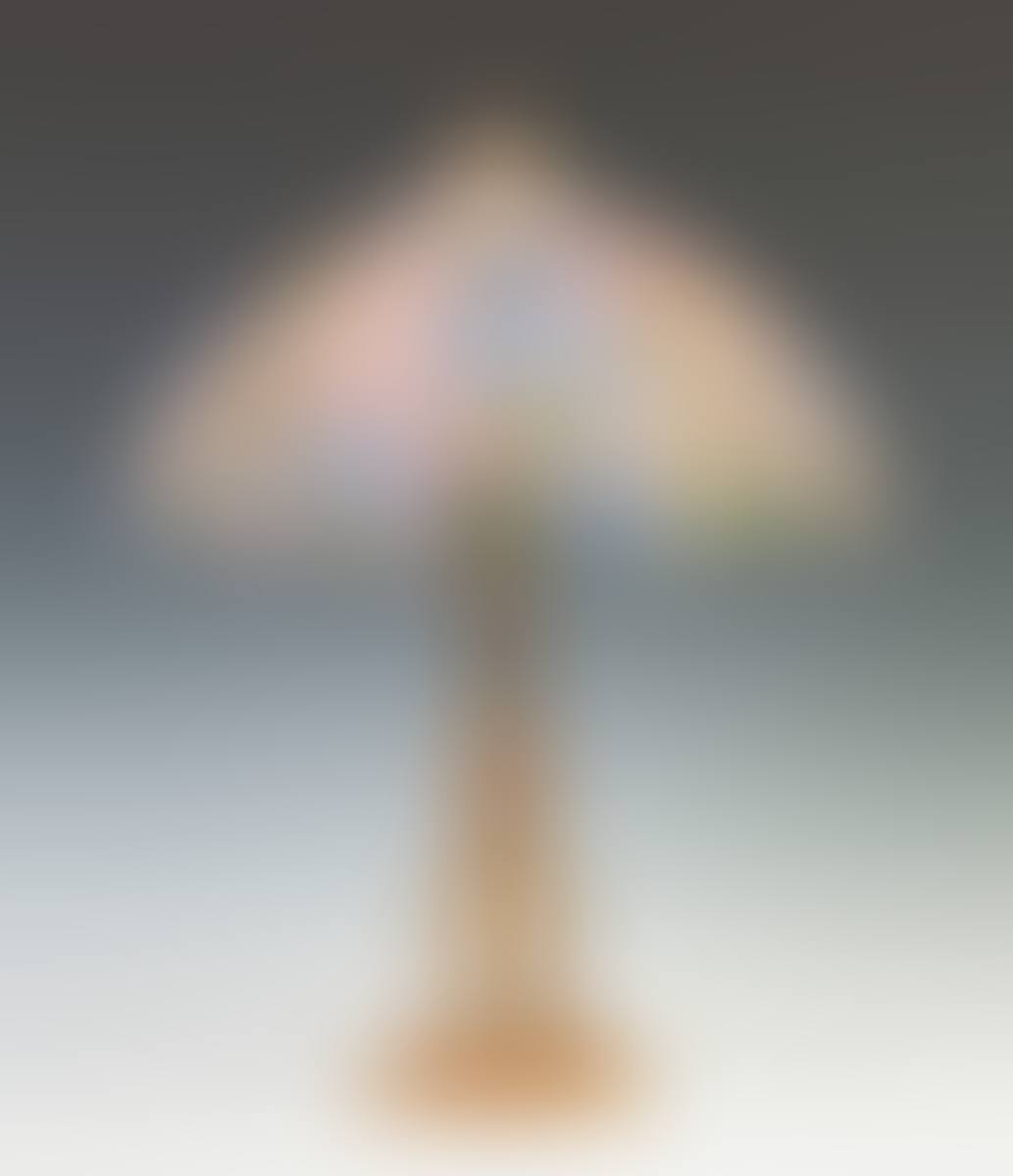 Reverse Painted Floral Lamp (preview)