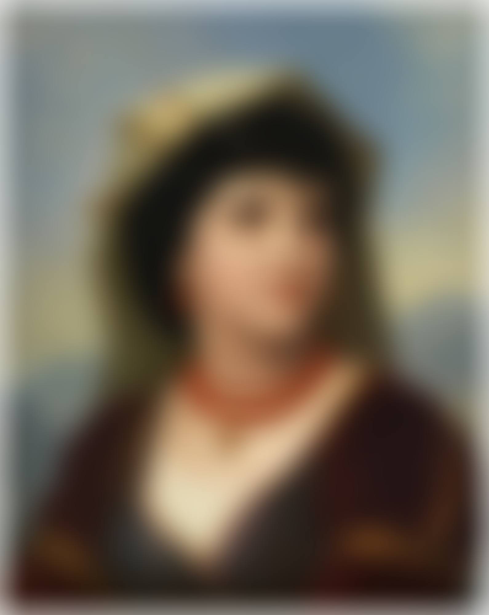 A Berlin (K.P.M.) Rectangular Plaque, 'Neapolitan Girl', Late 19th Century (preview)
