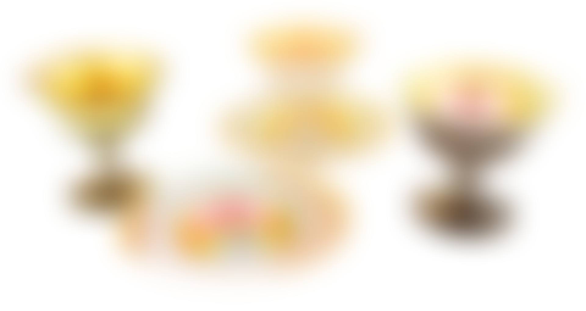Group of Steuben Gold Aurene (preview)