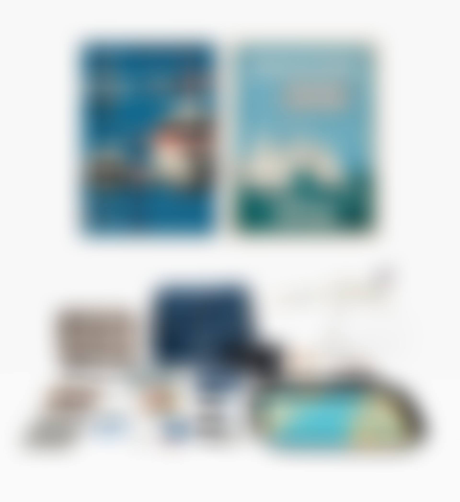 Group of Vintage Air Travel Related Objects (preview)