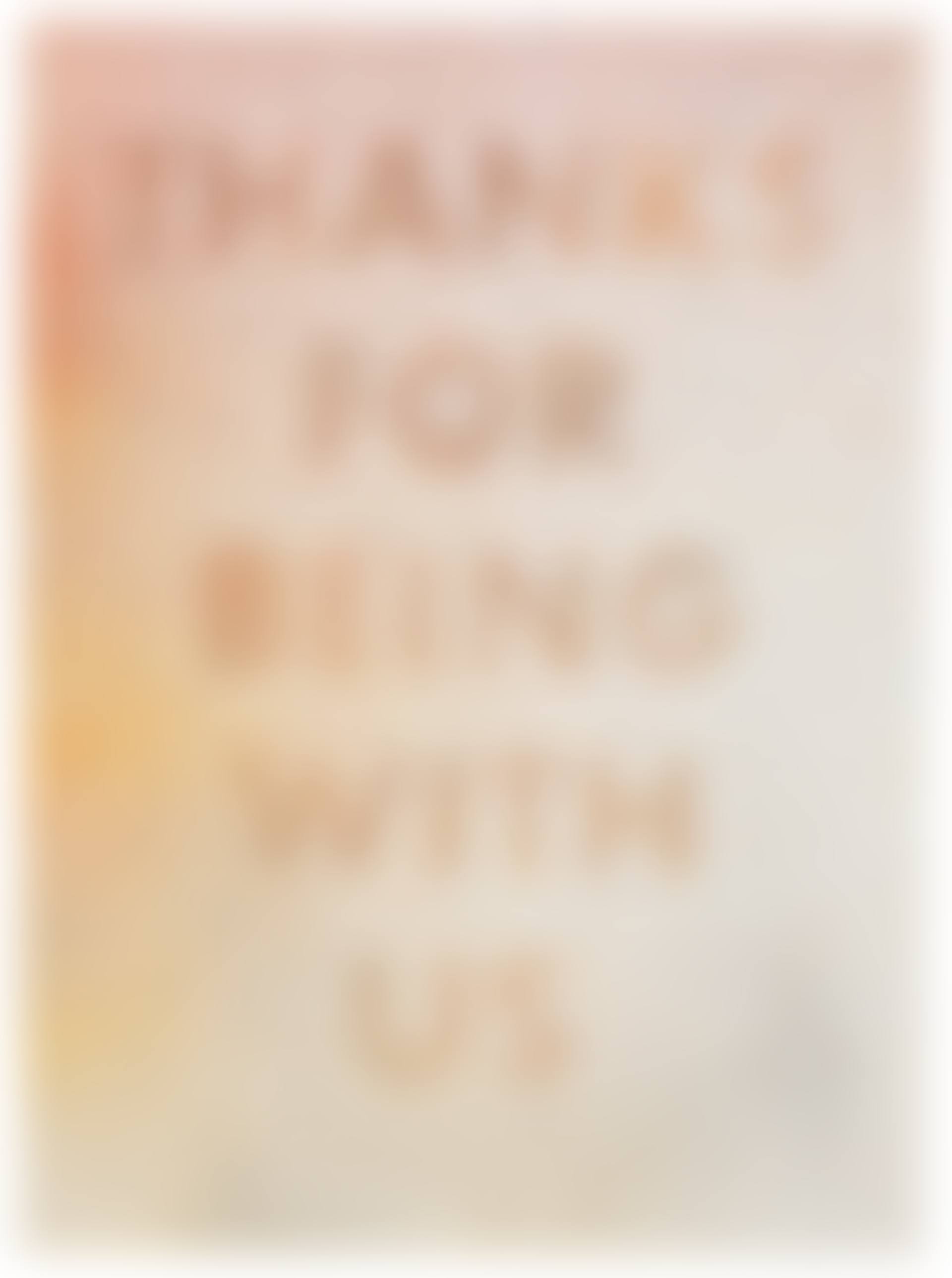 Thanks for Being with Us (preview)