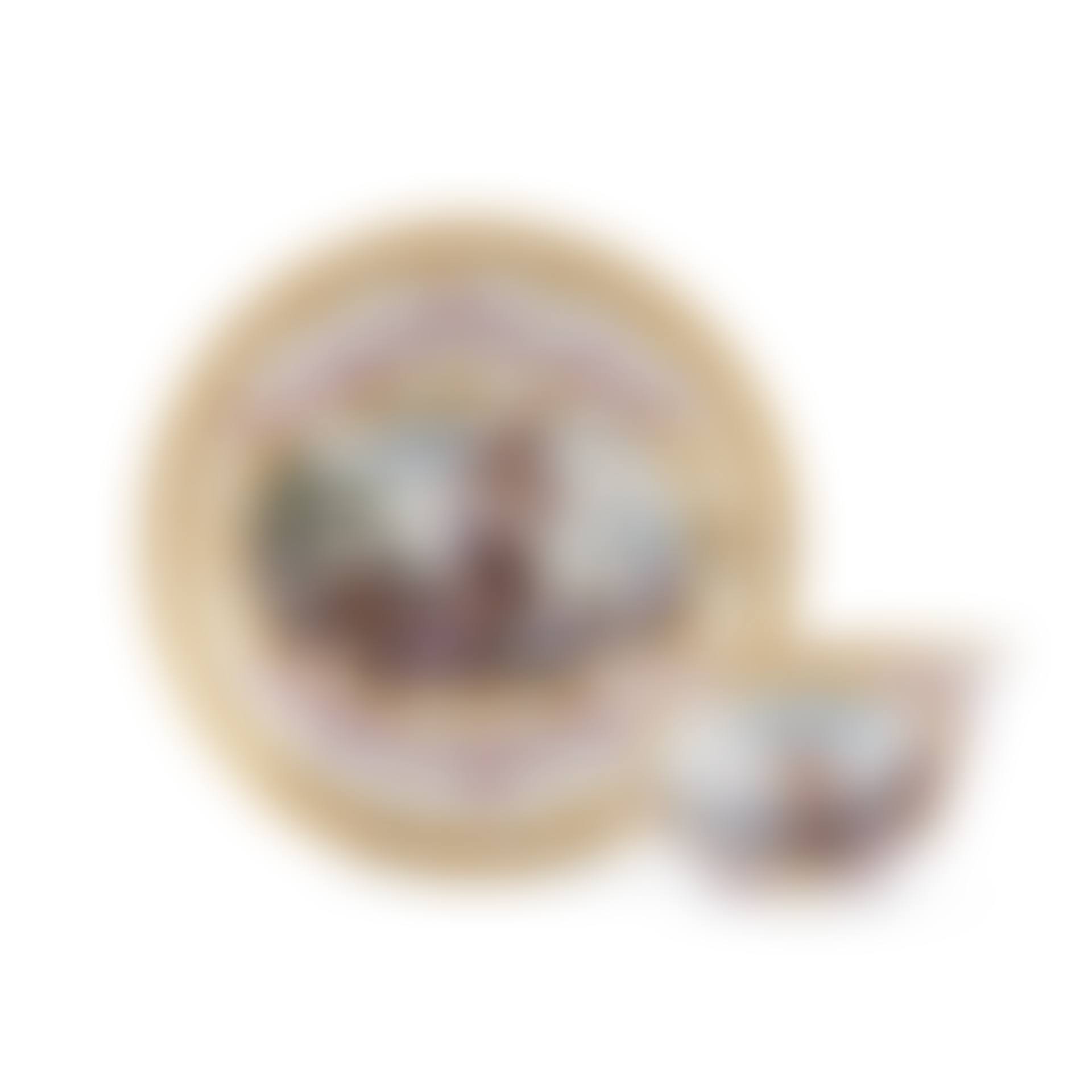 A Meissen teabowl and saucer (preview)