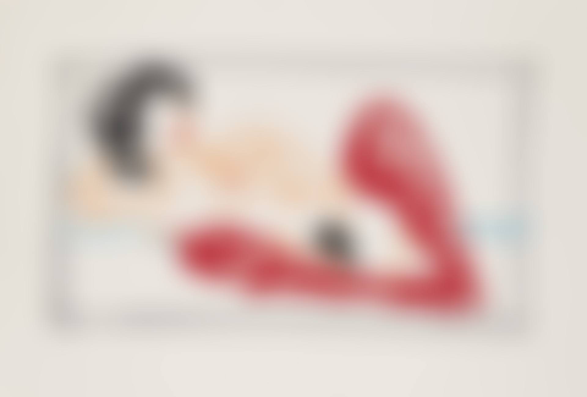 Fast Red Stocking Nude (preview)