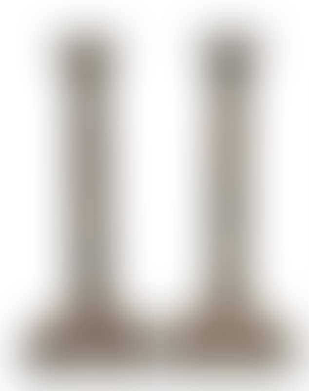 Pair of English George III style sterling silver candlesticks (preview)