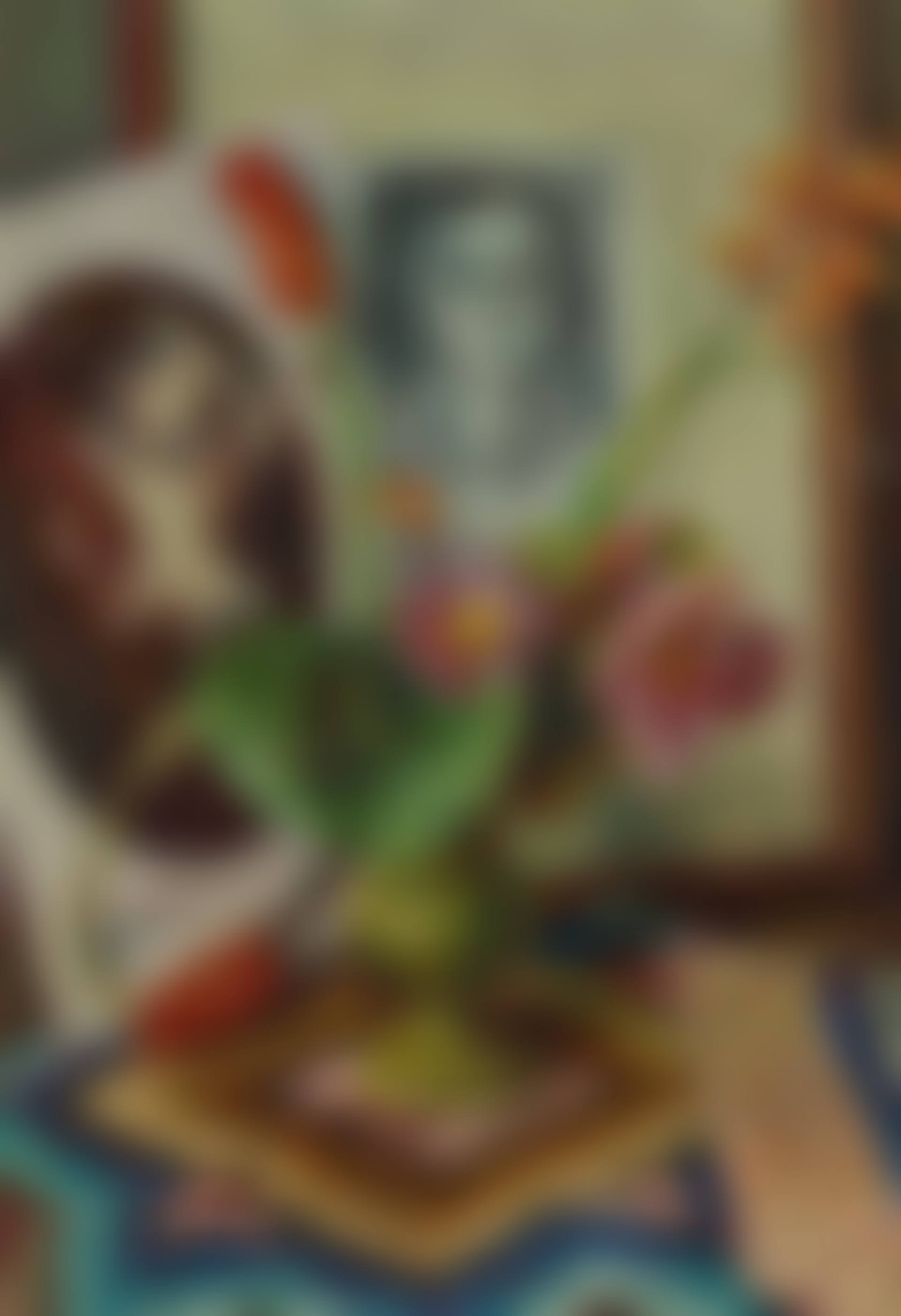 Still Life with Photographs and Flowers (preview)
