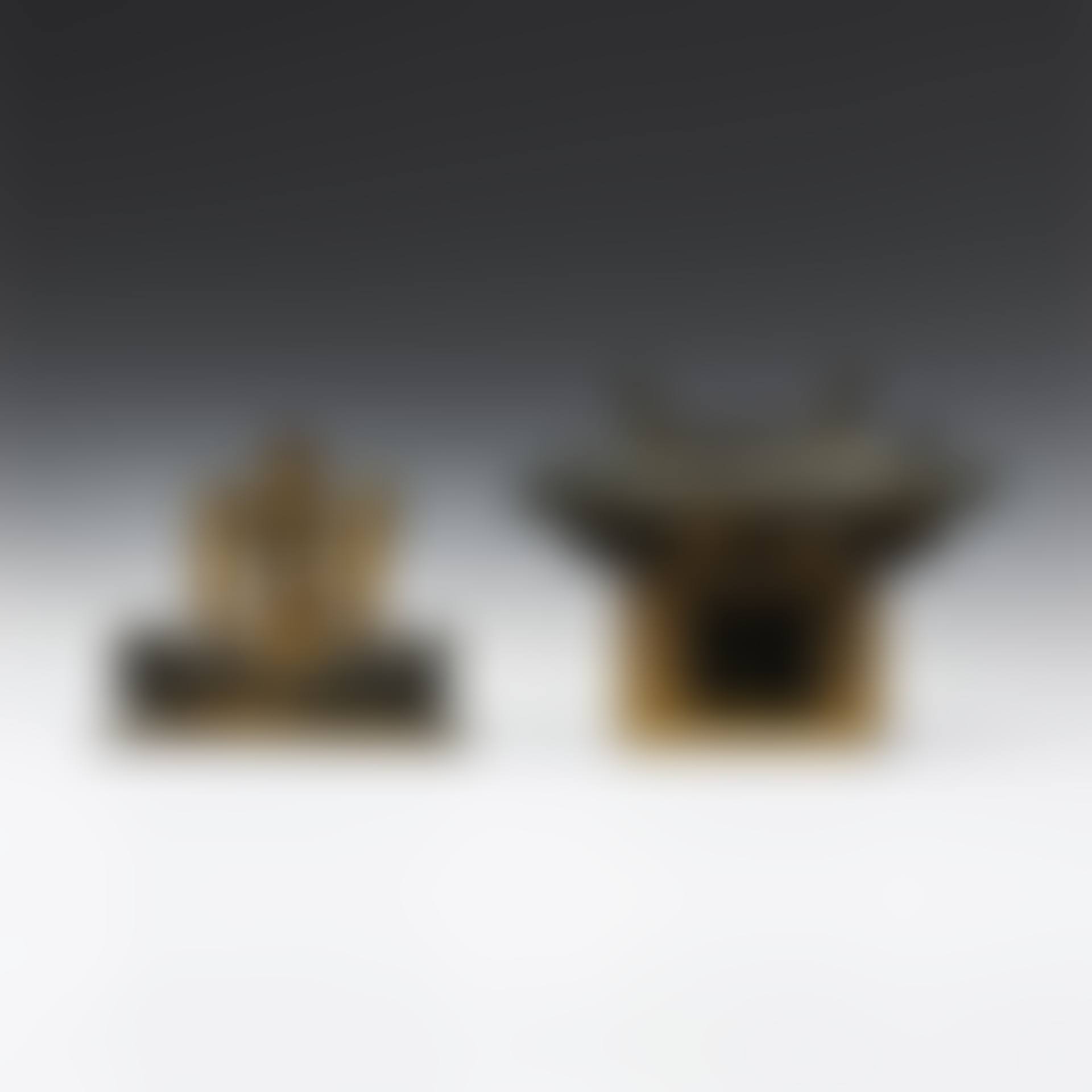 Portable Shrine of Gilt-Bronze Buddha Triad (preview)