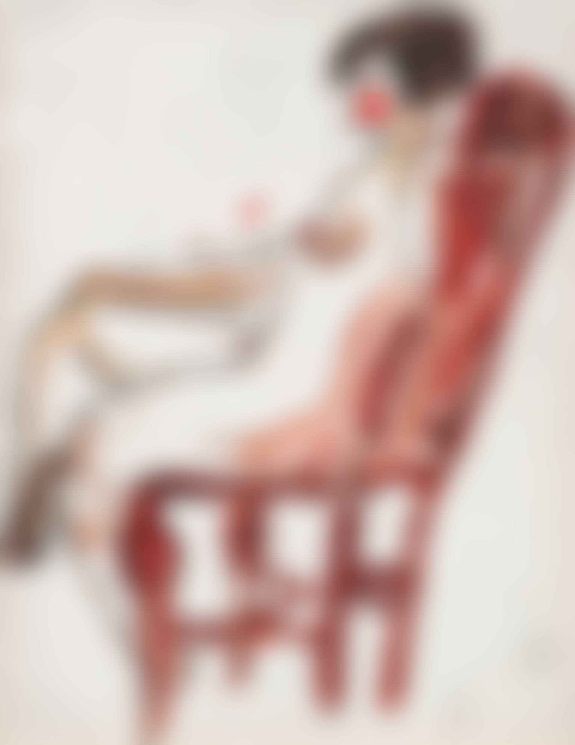 Nude on a chair (preview)