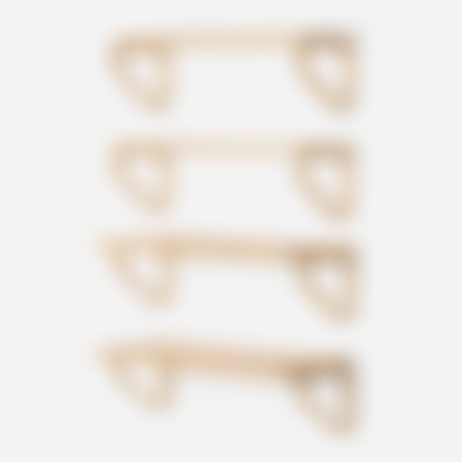 Wall-mounted shelves model 112B, set of four (preview)