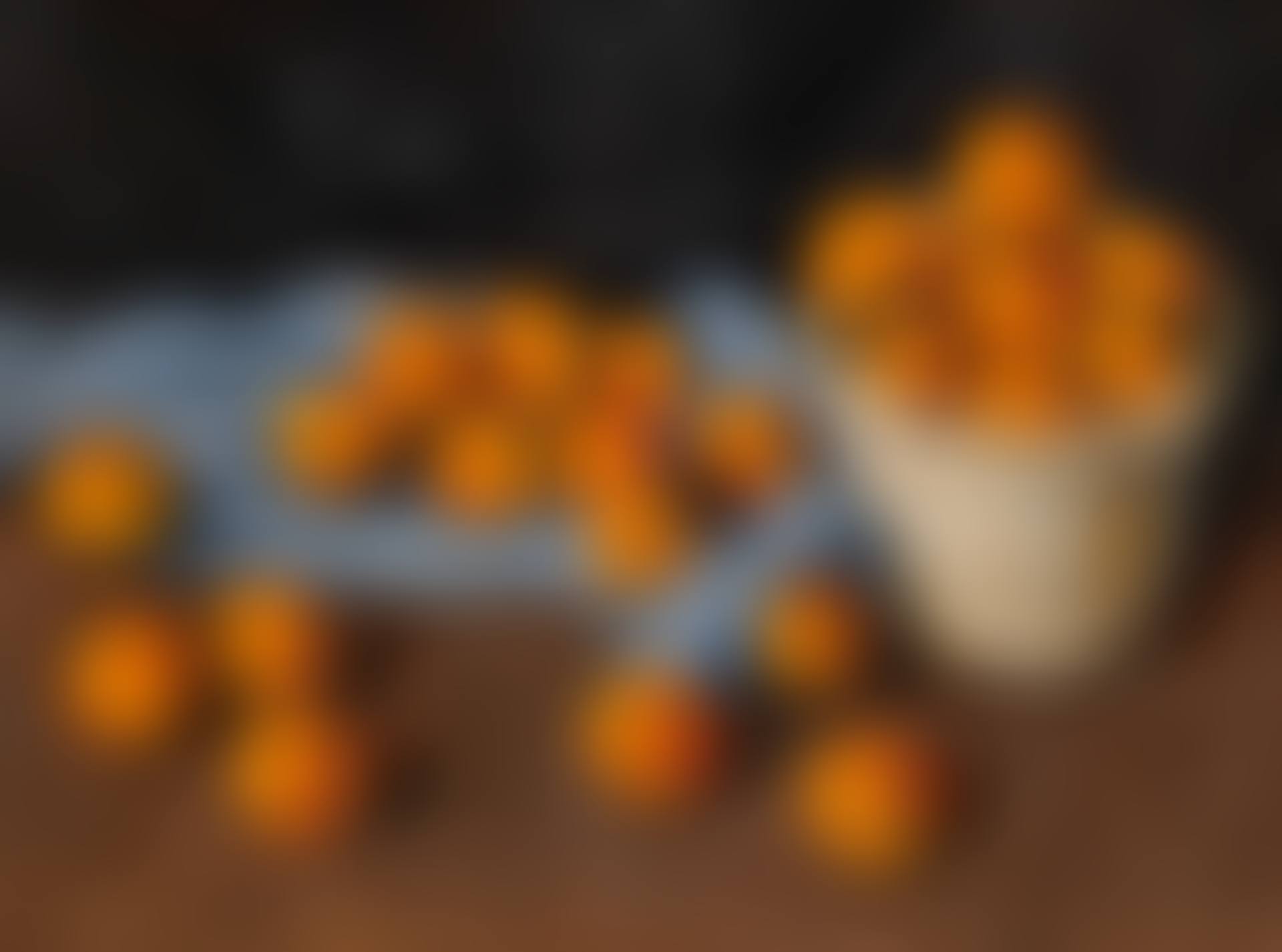 Oranges on a Blue Cloth (preview)
