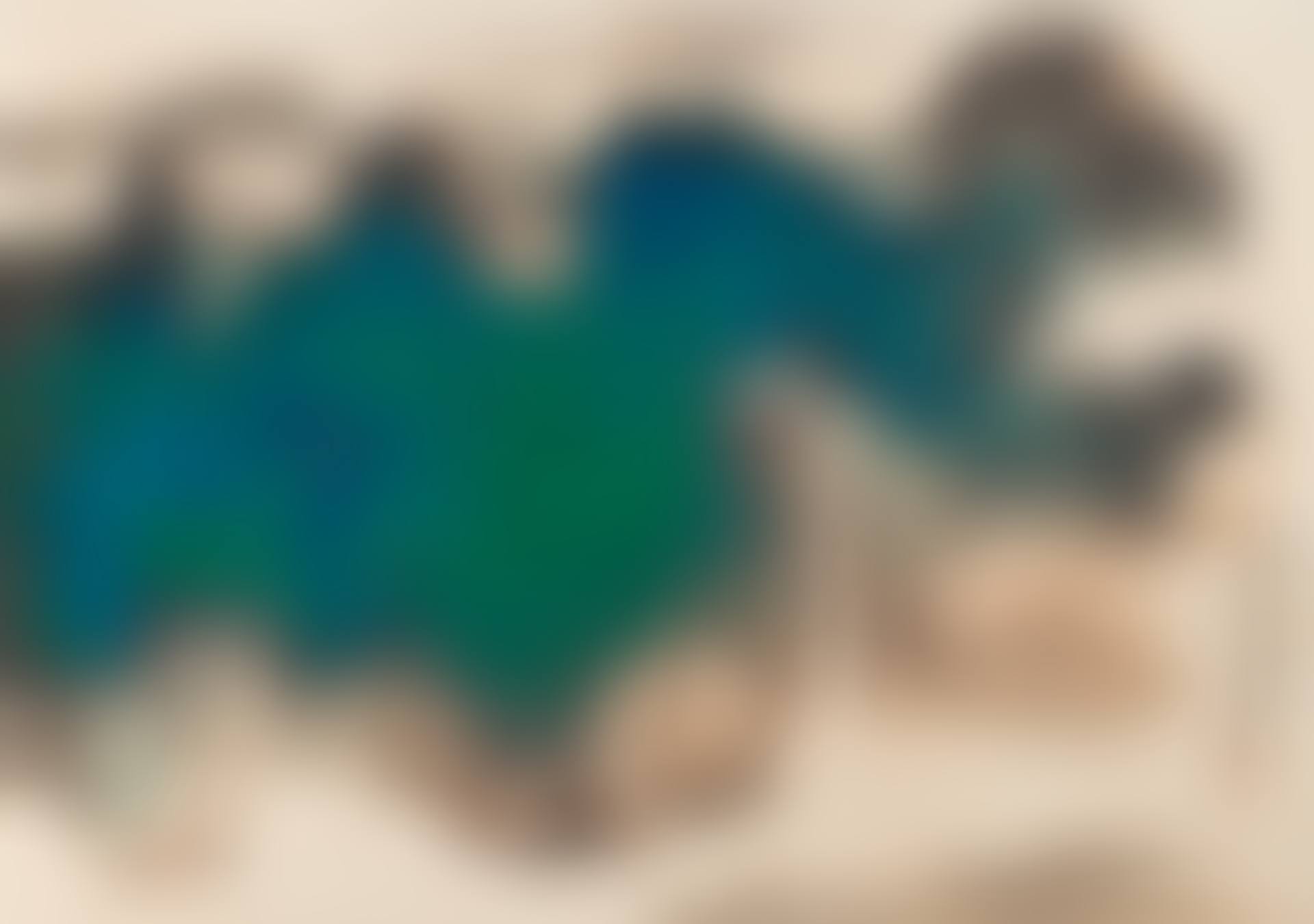 Verdant Mountains in Splashed Colour (preview)