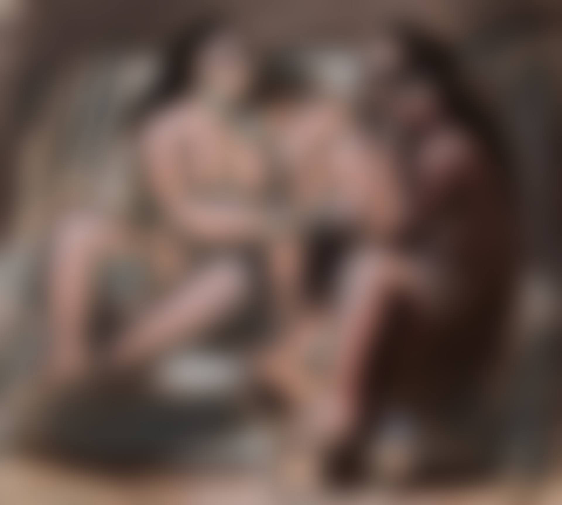 Deux femmes nues assises (preview)