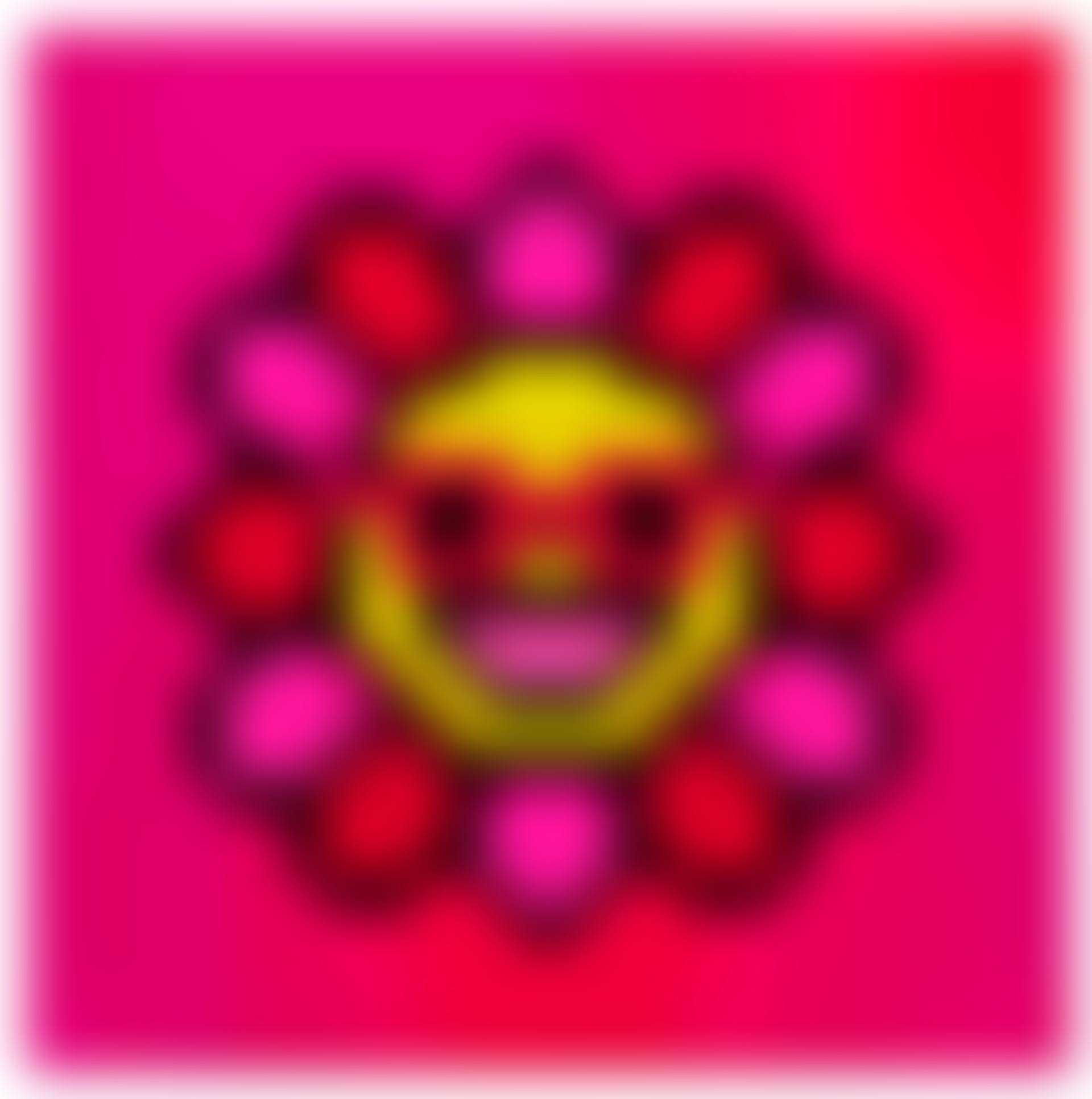 Murakami.Flower #8905 Red-framed Sunglasses (preview)