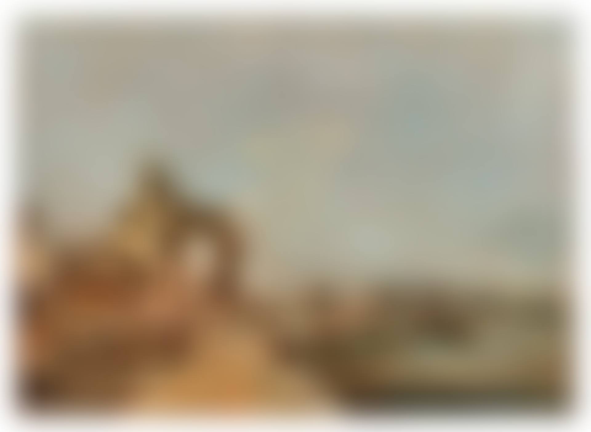 Capriccio of a Lagoon with Figures and a Ruined Arch Beyond (preview)