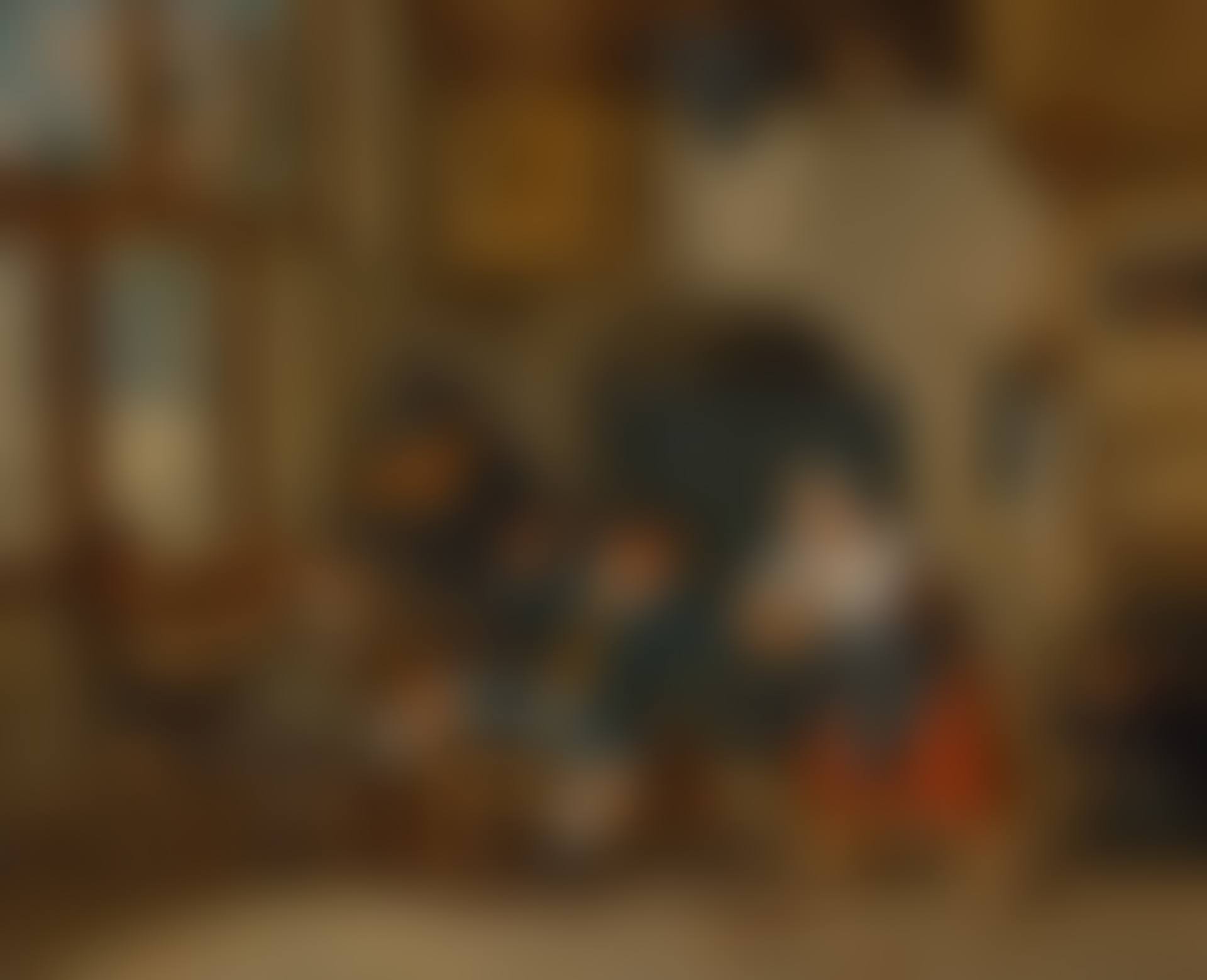Interior of an inn with villagers playing music (preview)