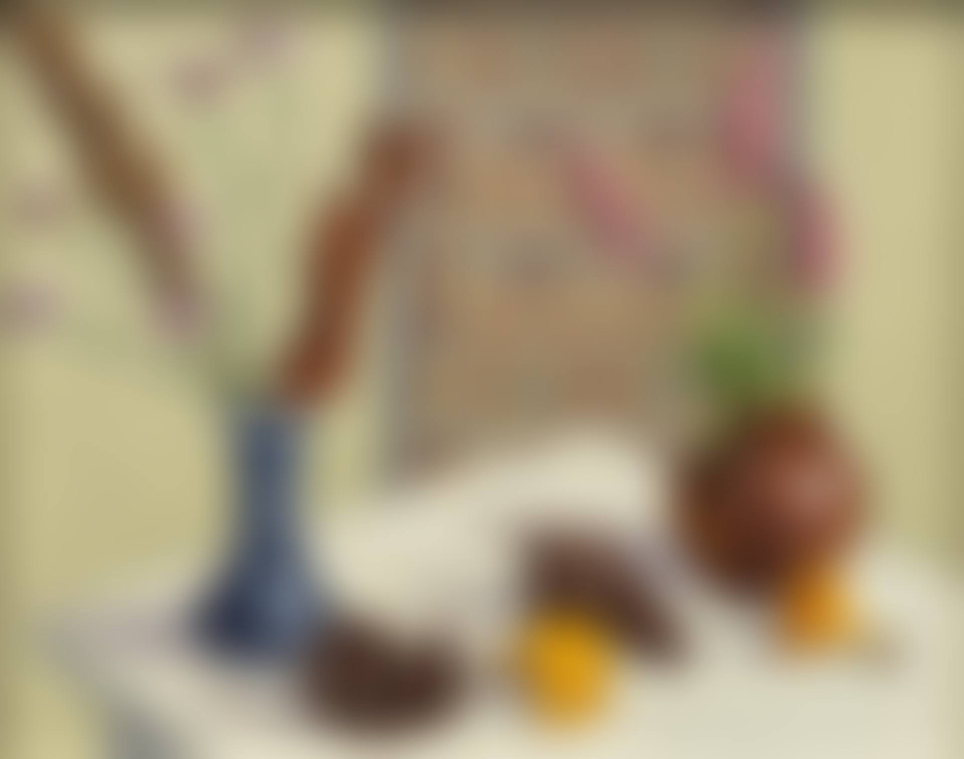 Still life with flowers and mushrooms (preview)