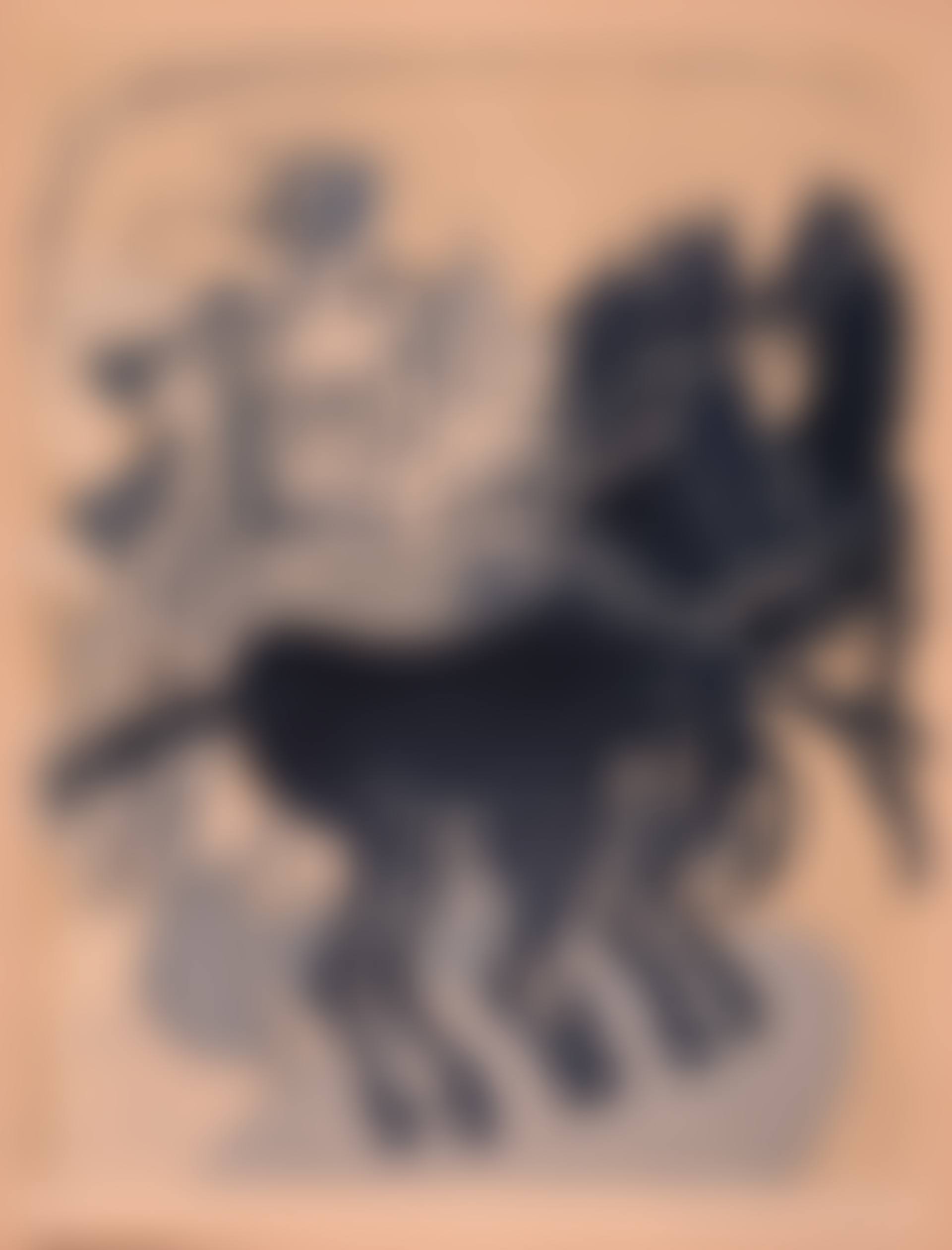 Wagen mit drei schwarzen Pferden (preview)