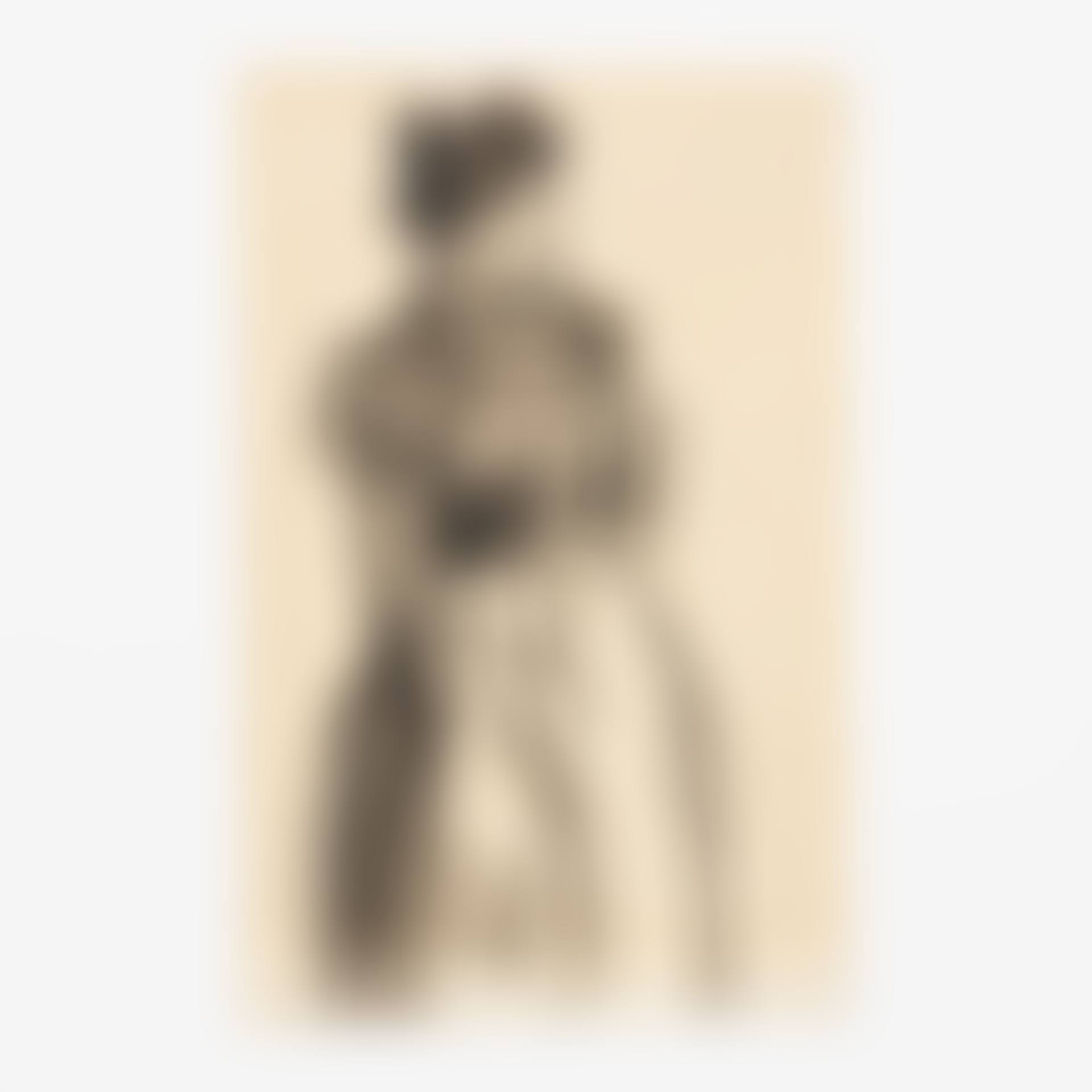 Figure study of a woman wearing an apron (preview)
