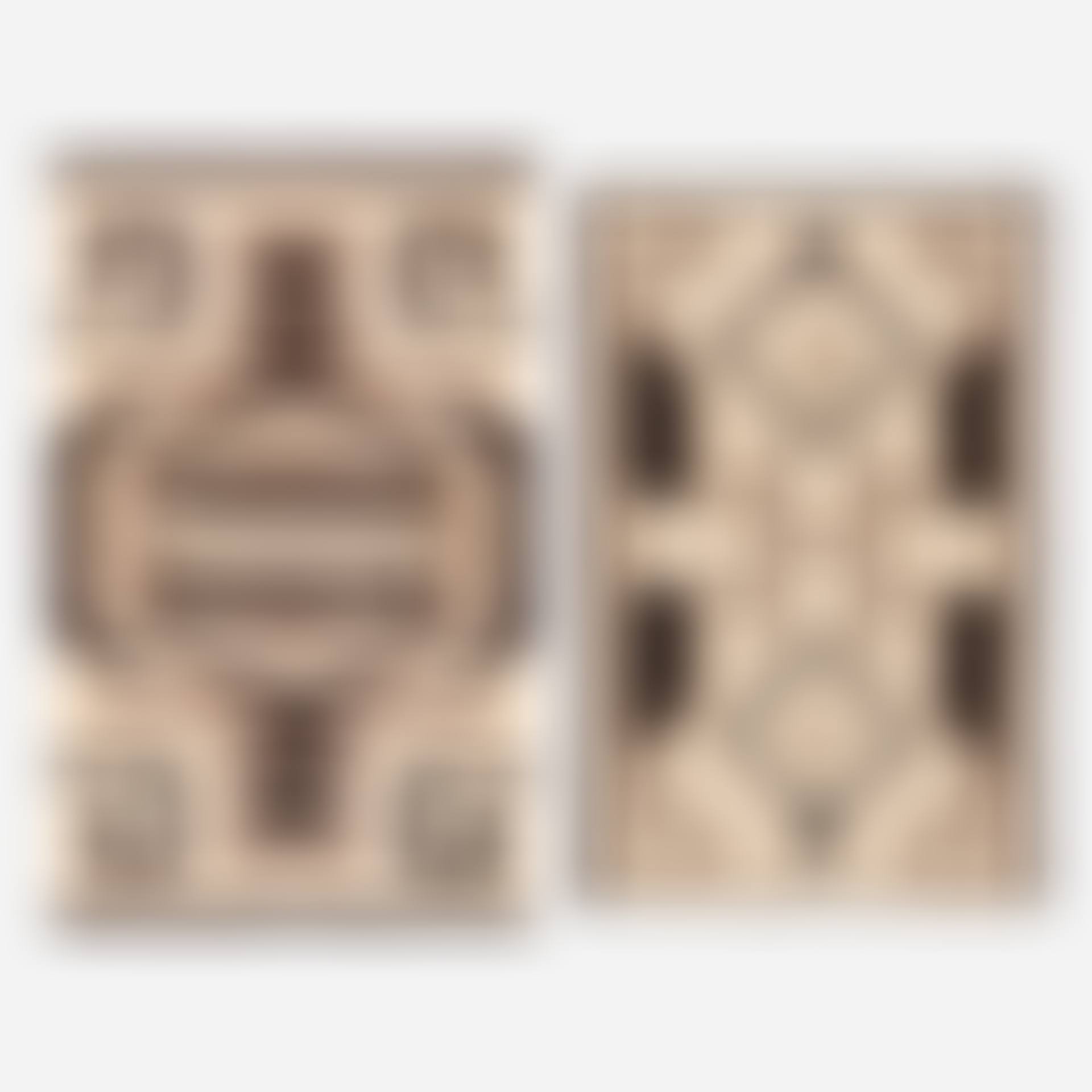 Two Grey Hills rugs, set of two (preview)