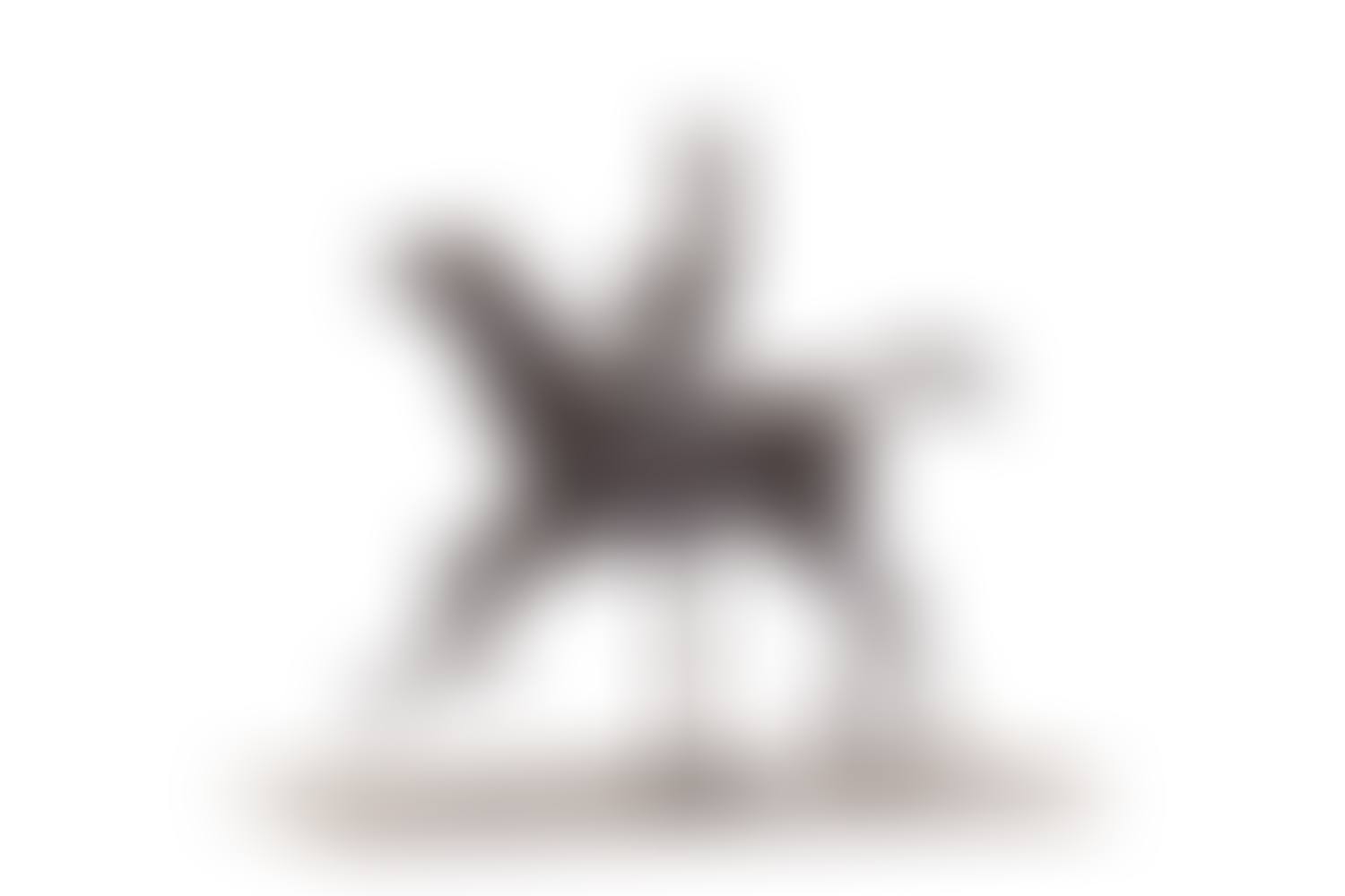 Horse galloping turning head to right with jockey (preview)