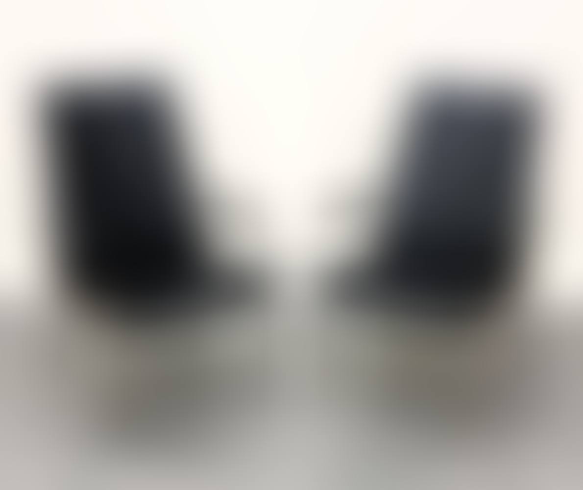 Pair of Gispen Style Scandinavian Lounge Chairs (preview)