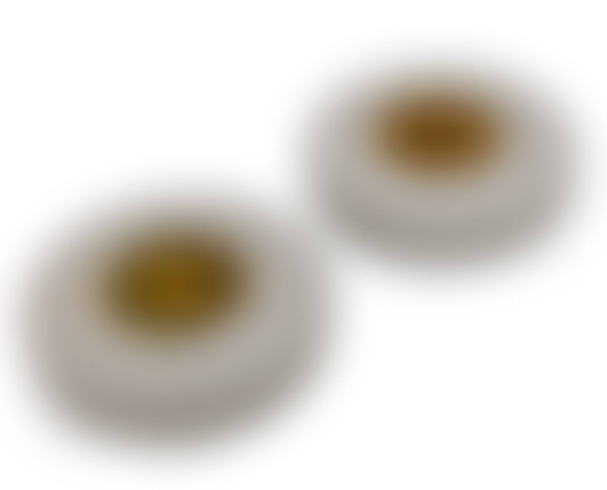 Pair of round ceramic boxes (preview)