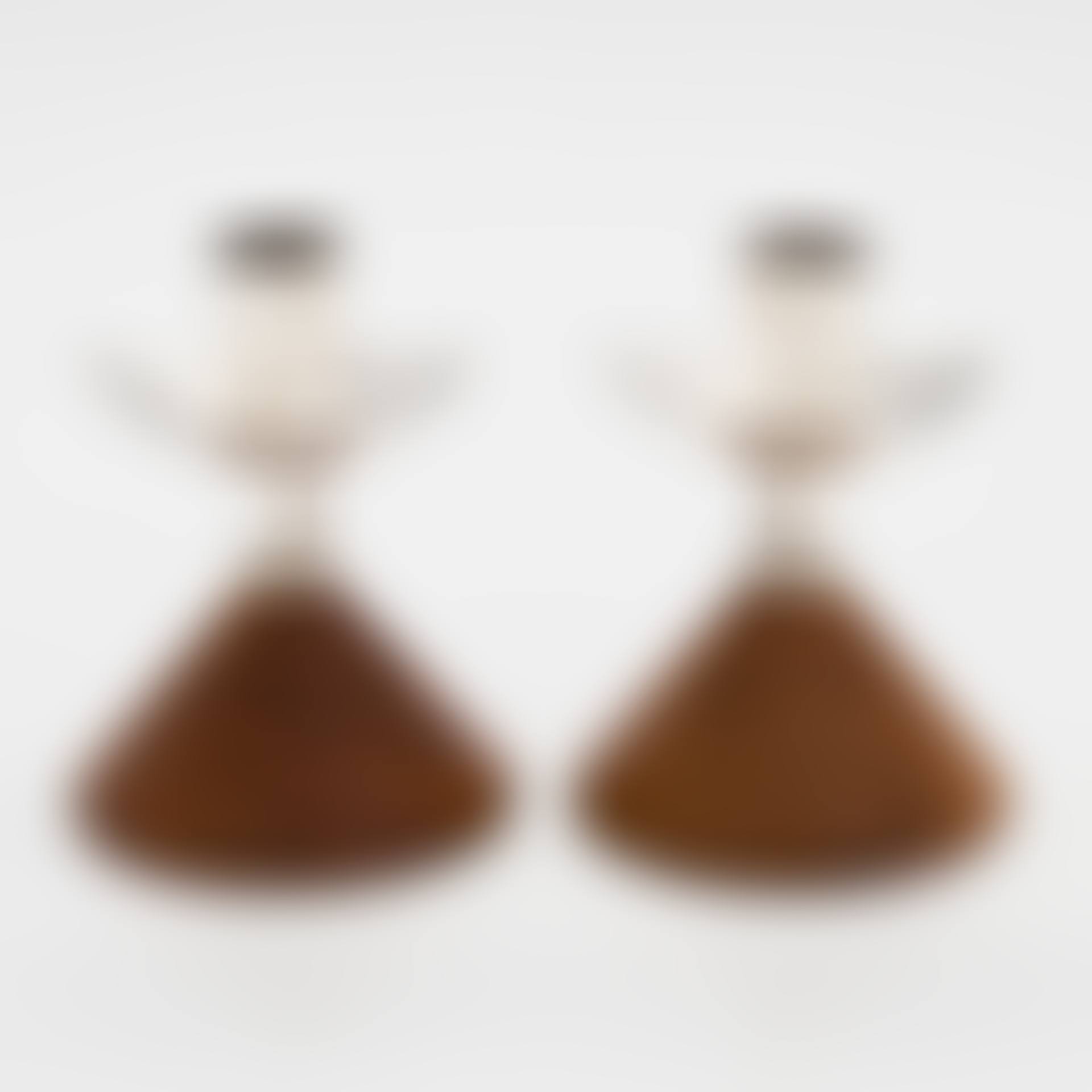 A pair of silver and mahogany candlesticks (preview)