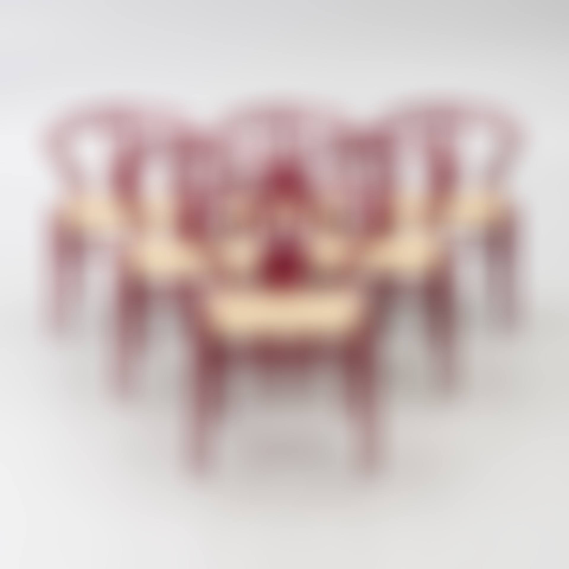 6 chairs, model CH-24/Wishbone Chair (preview)