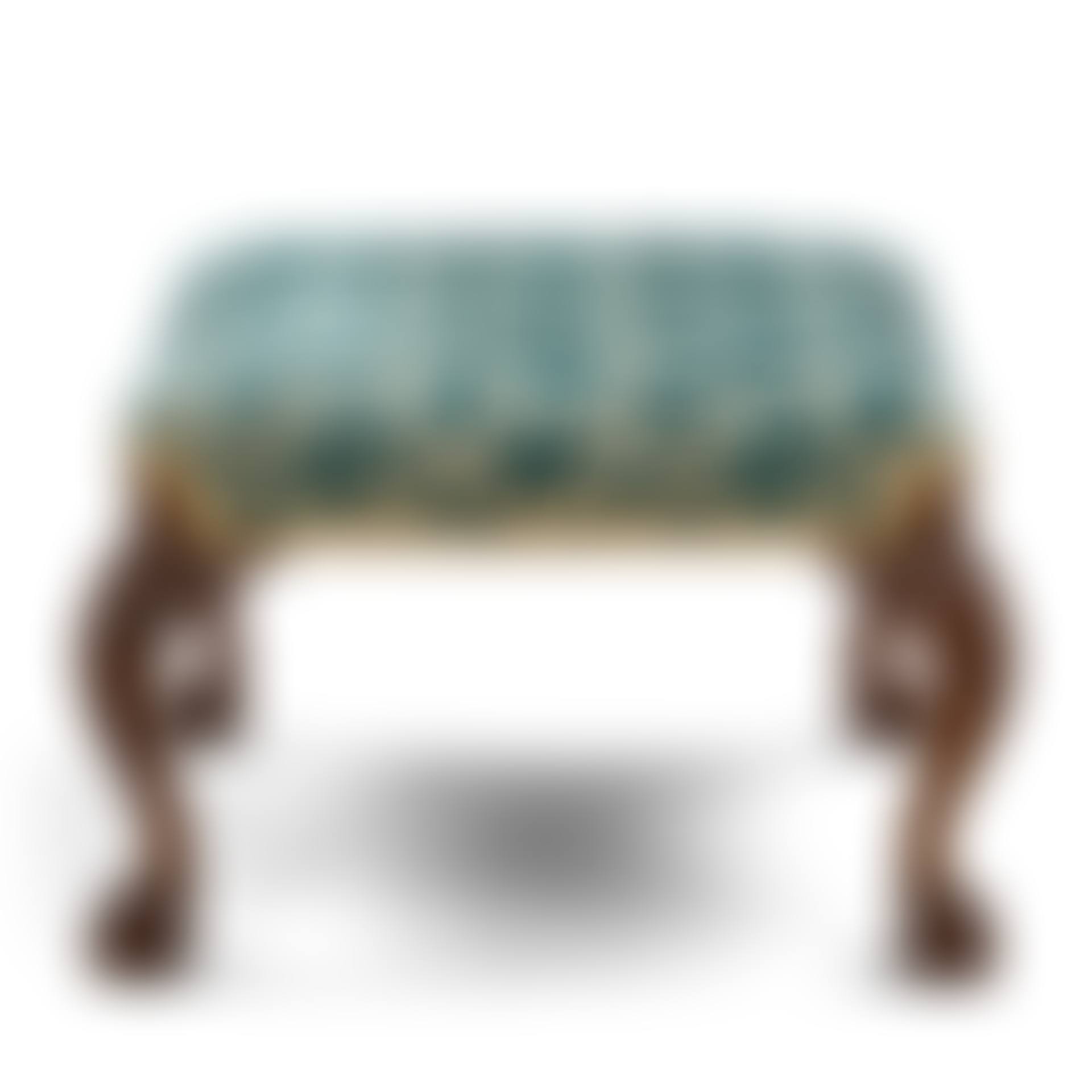 Carved Walnut Stool (preview)