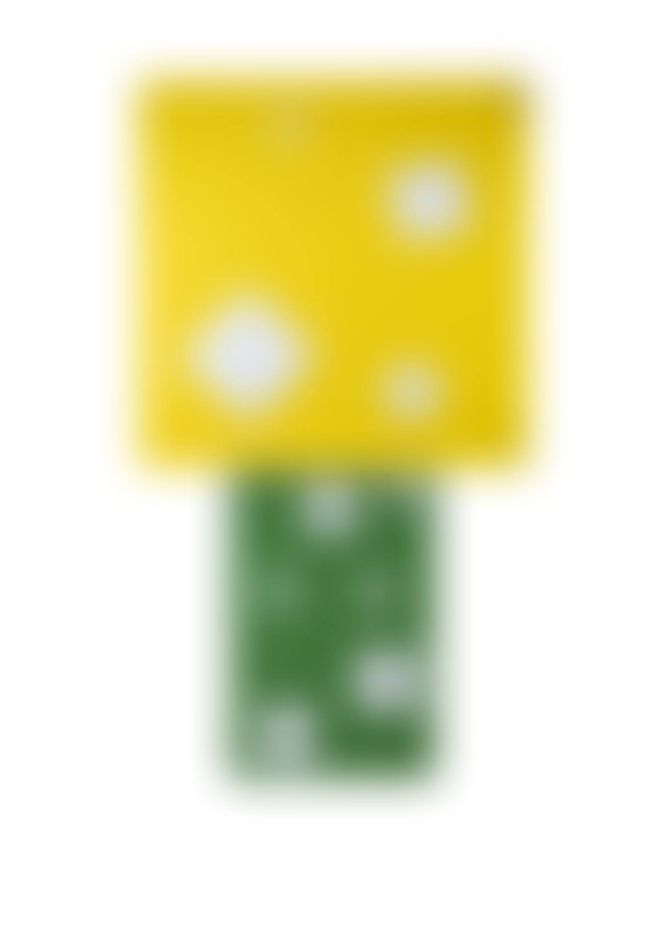 A set of two (2) works consisting of a painted sheet metal panel; . No. 2; Yellow (preview)